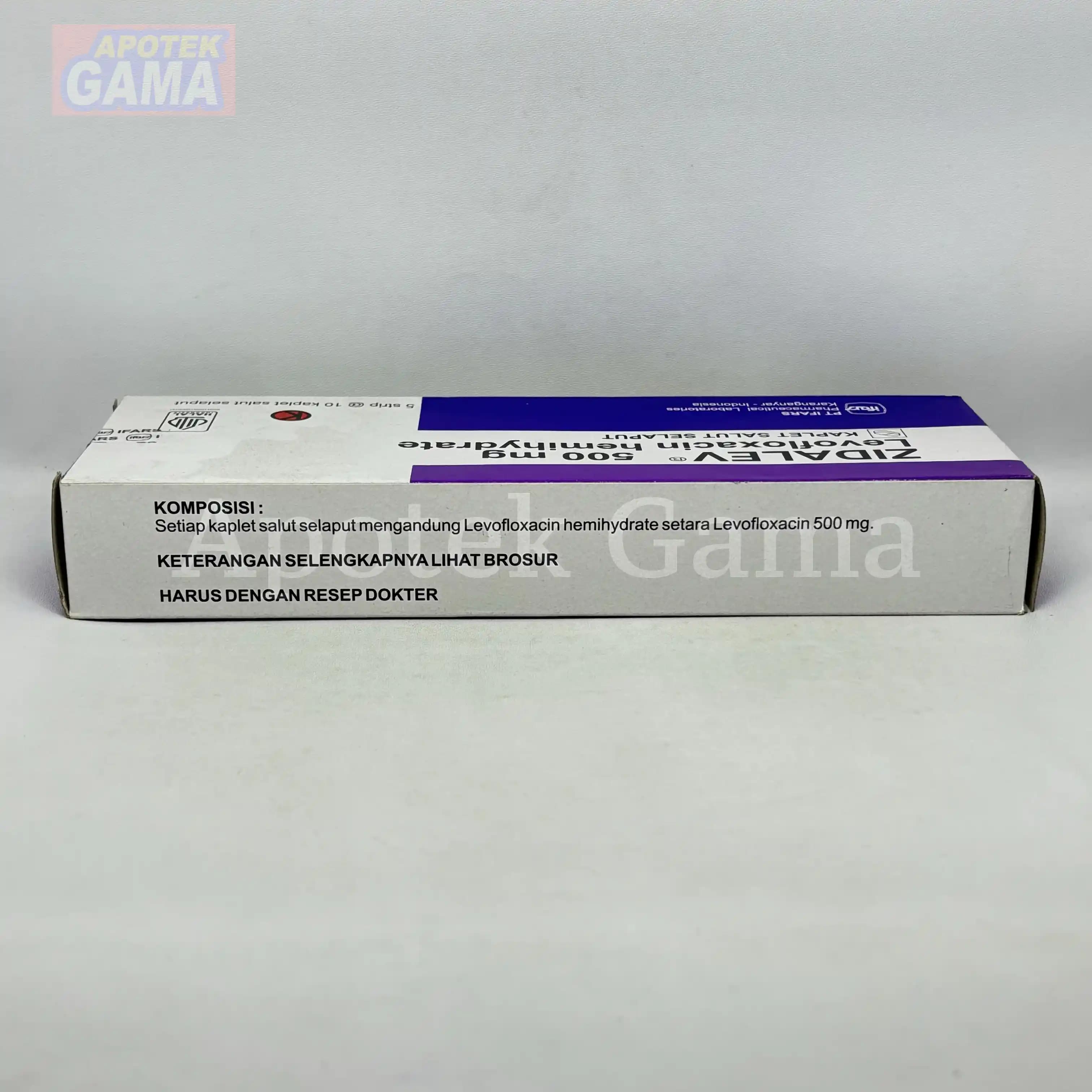 ZIDALEV KAP 500MG 4