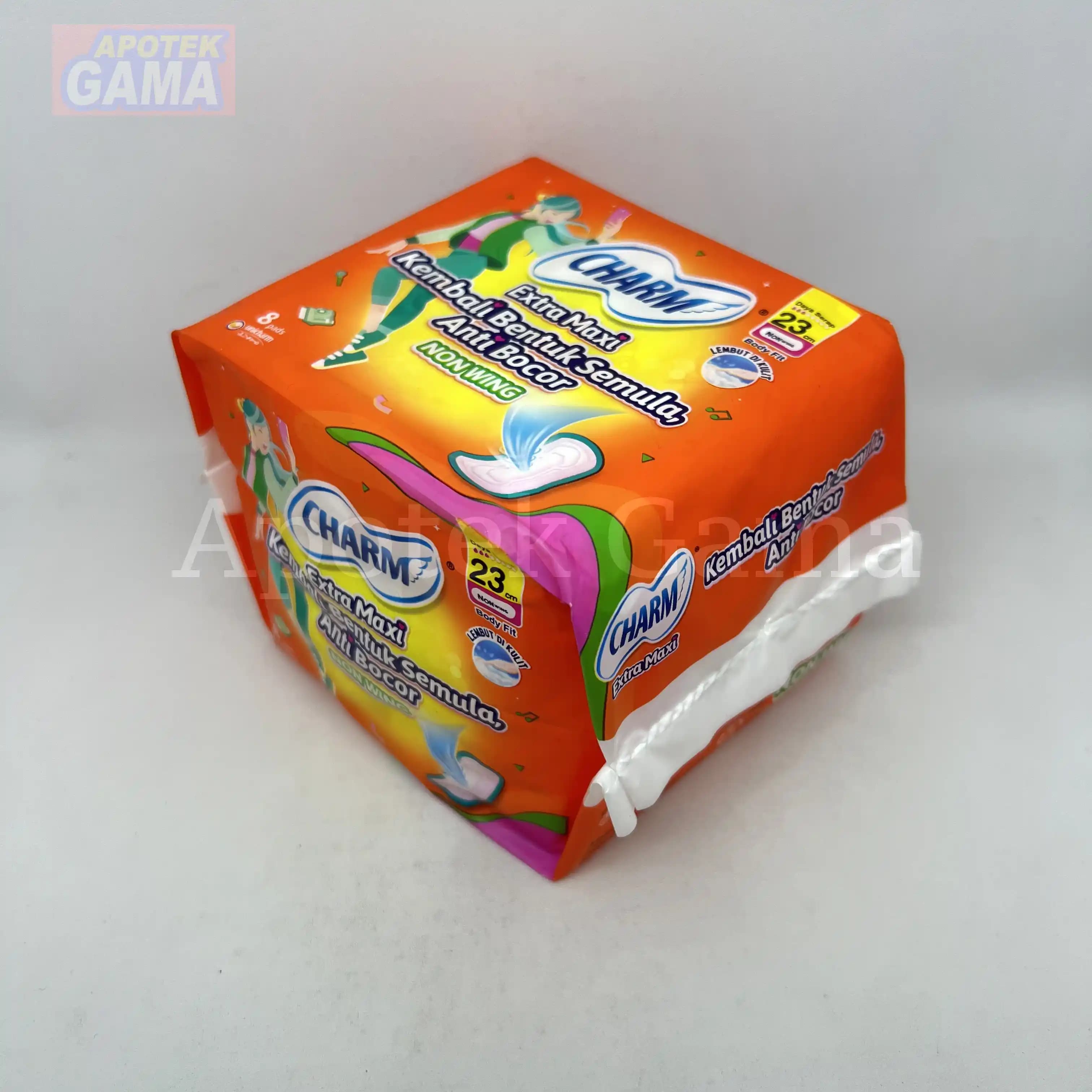 CHARM EXTRA MAXI NON WING 8S 2