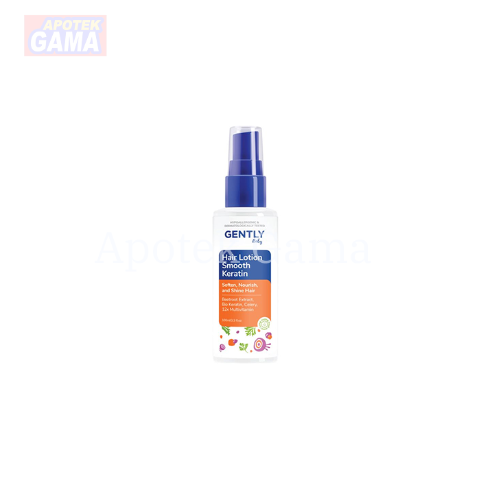GENTLY BABY HAIR LOTION SMOOTH KERATIN 100ML