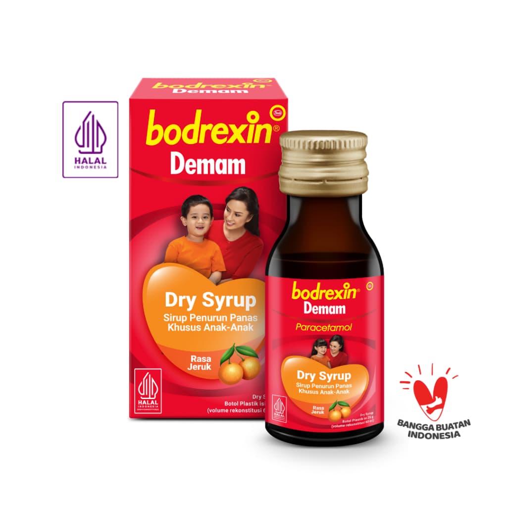 BODREXIN DEMAM ORANGE DS 60ML