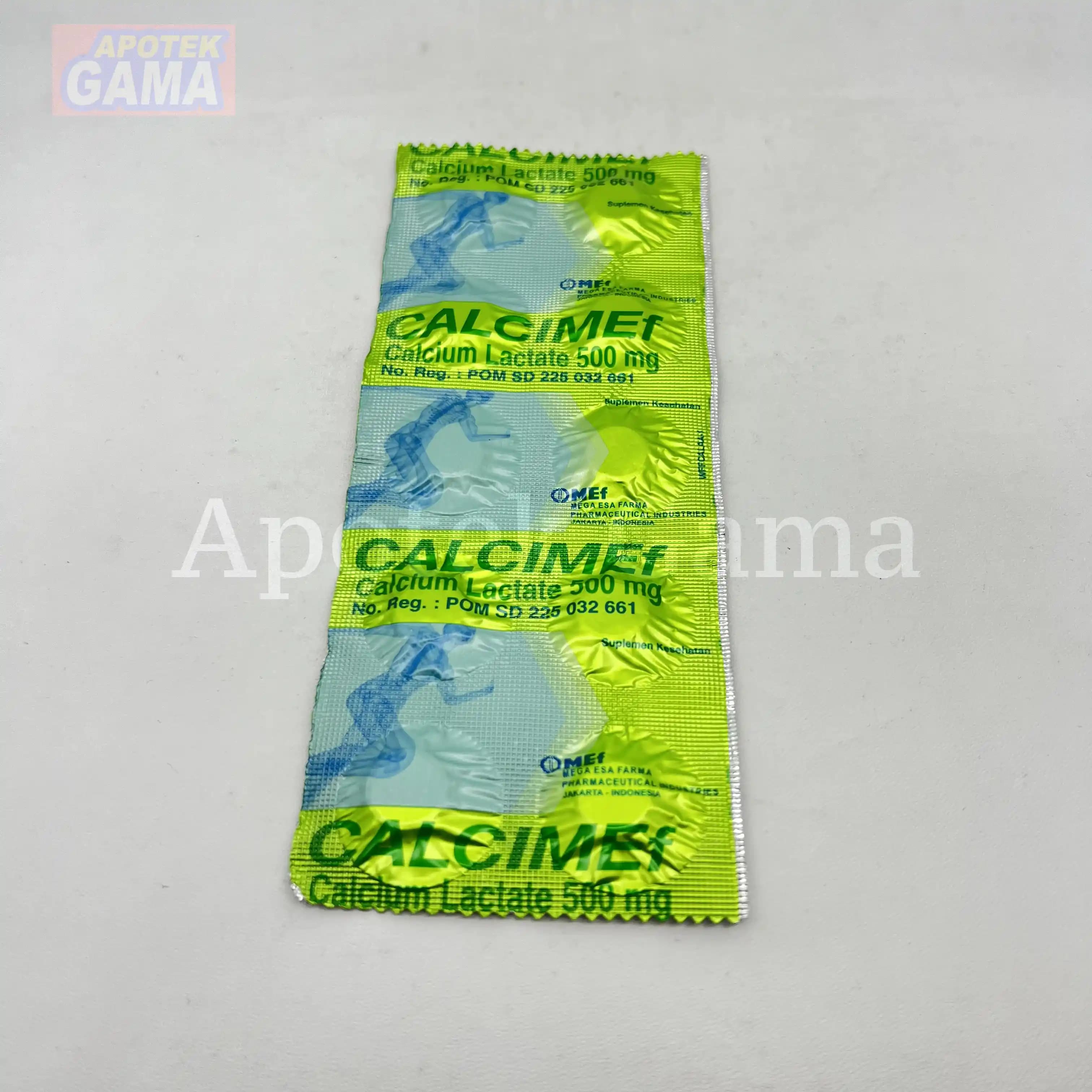 CALCIMEF 500 MG 5
