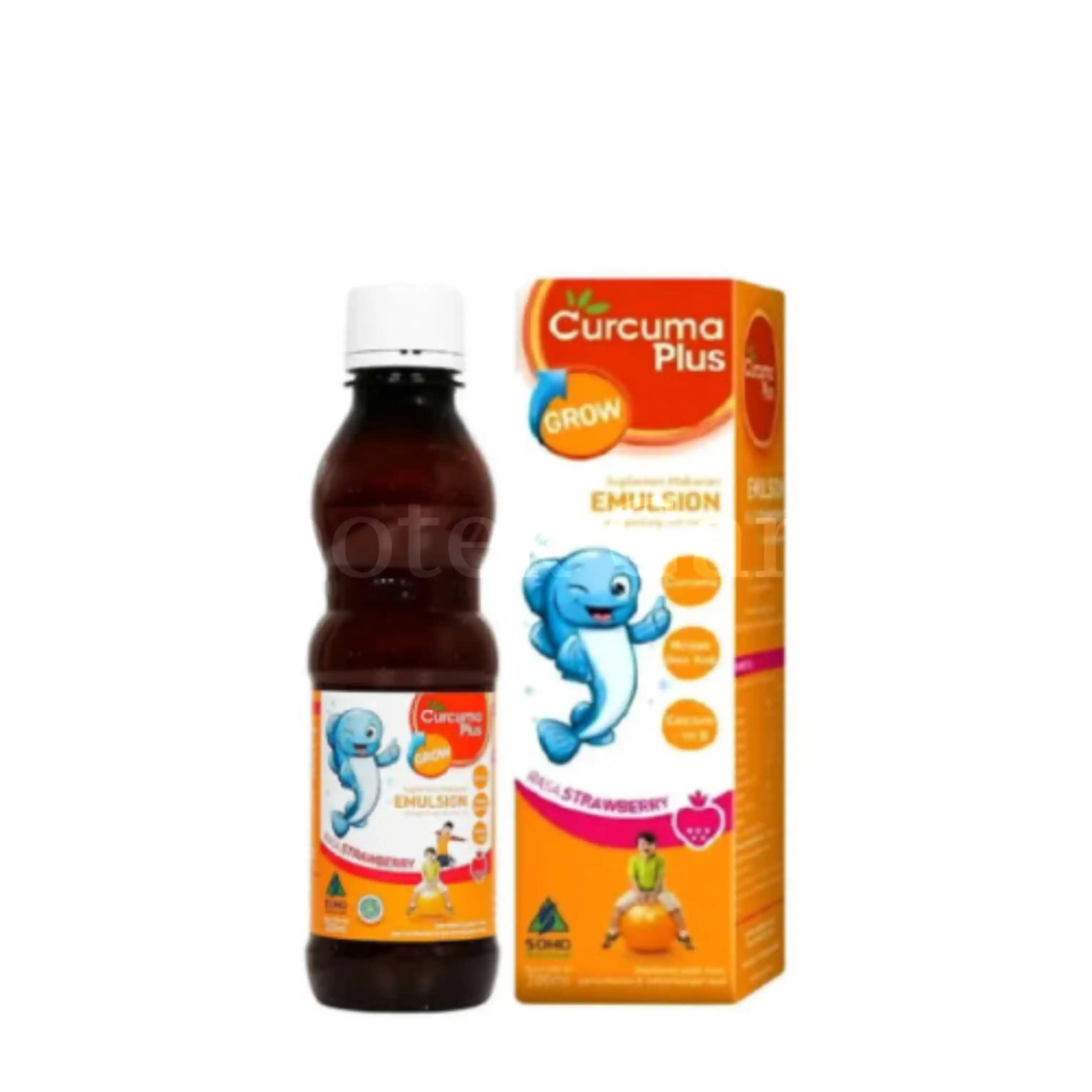 CURCUMA PLUS EMLSN STRAW 200ML 