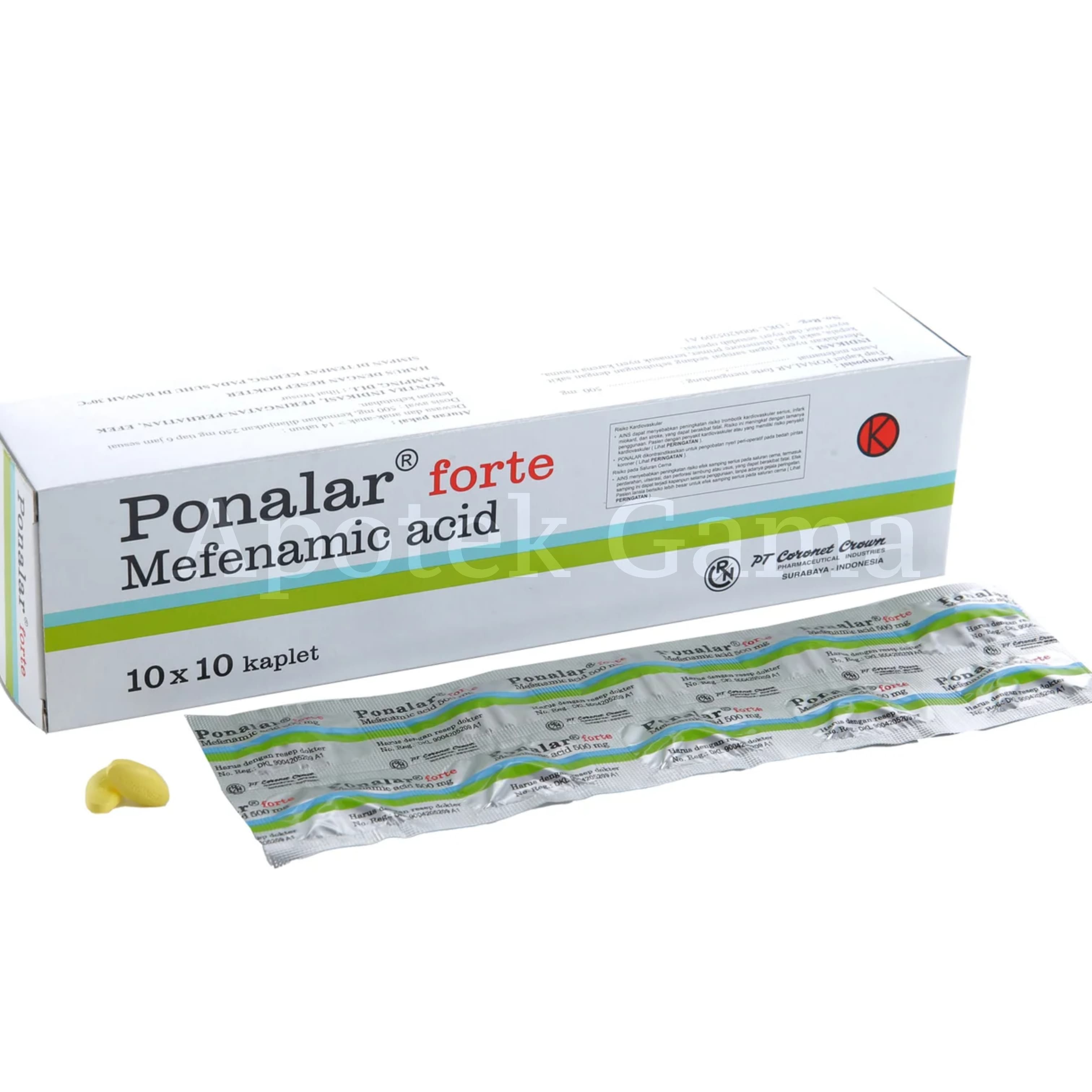 PONALAR FORTE 500 MG 2