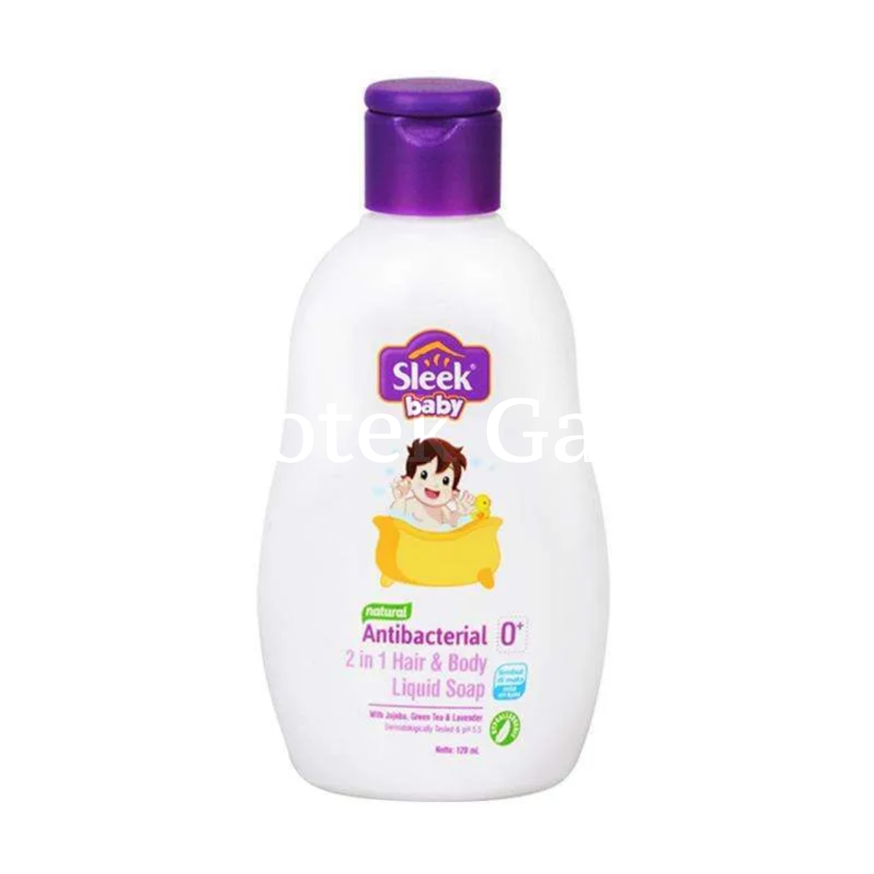 SLEEK BABY 2 IN 1 HAIR & BODY LIQUID SOAP 120 ML 2
