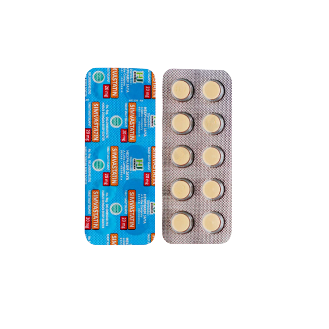 SIMVASTATIN TAB 20 (GEN) HJ 2