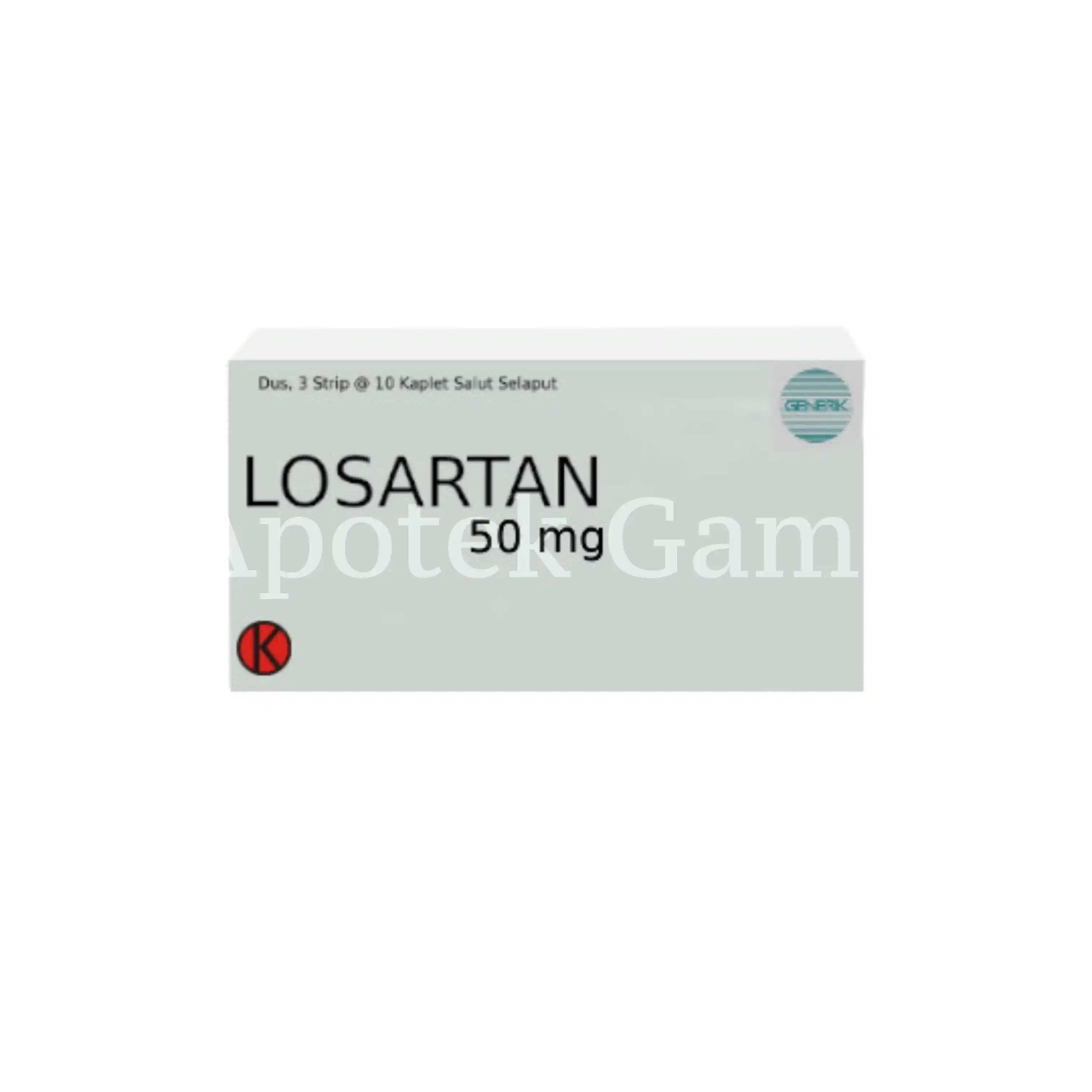 LOSARTAN 50 MG ( GEN ) HJ 2