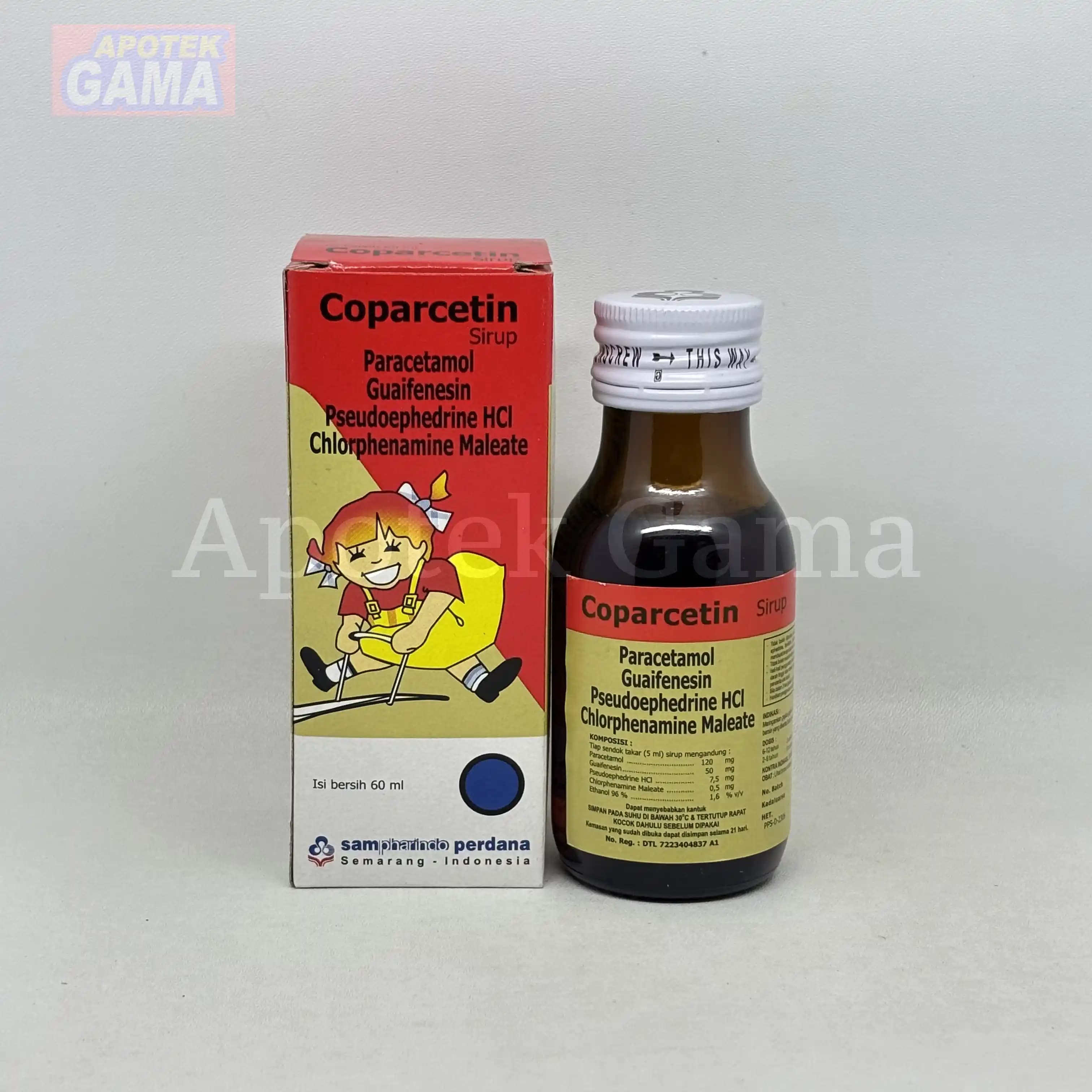 COPARCETIN SYR 60ML 3