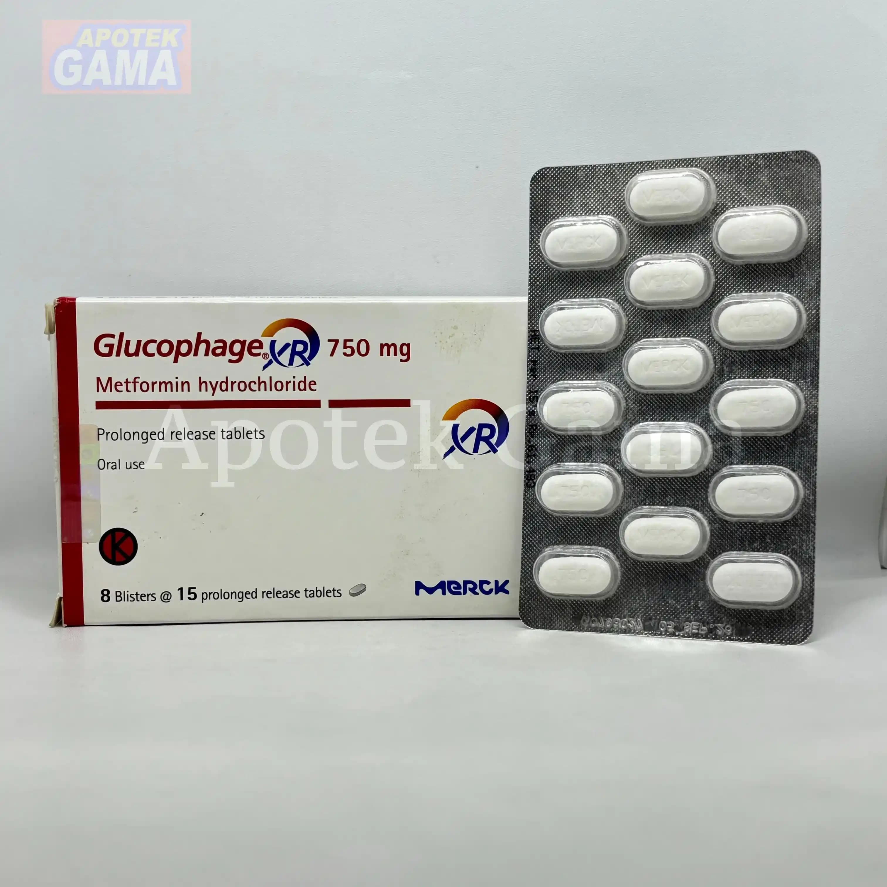 GLUCOPHAGE XR 750 MG 5