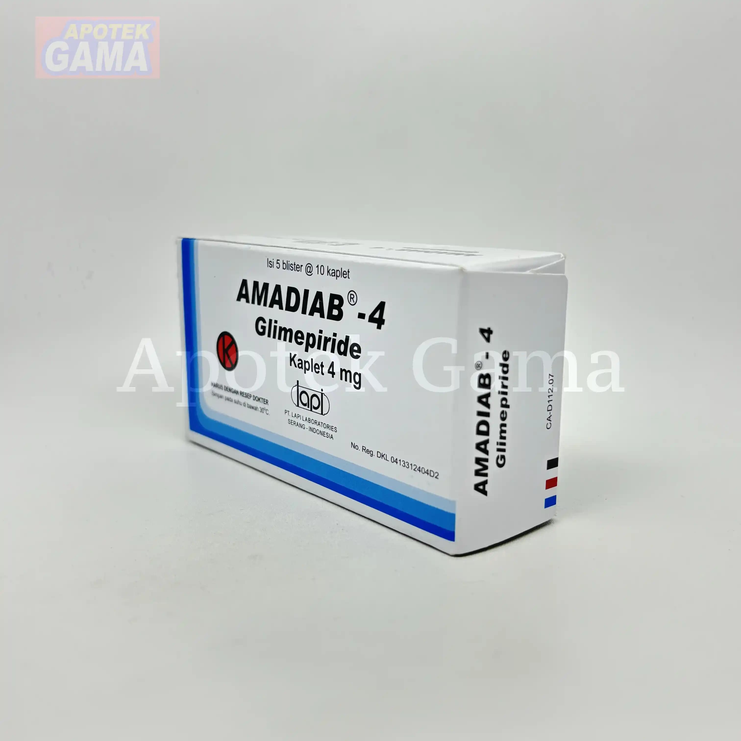 AMADIAB KAP 4 MG 3