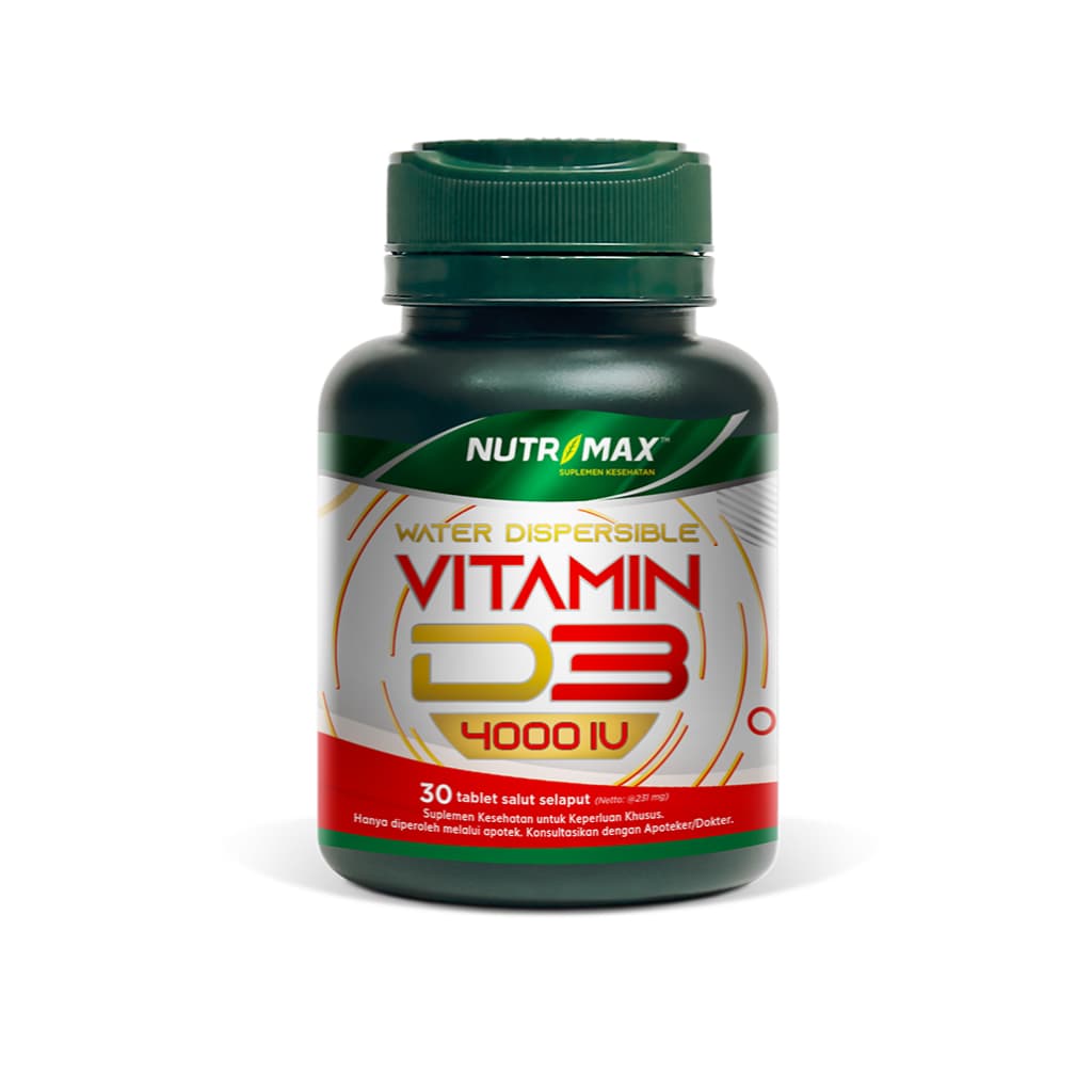 NUTRIMAX VITAMIN D3 4000 IU 30S
