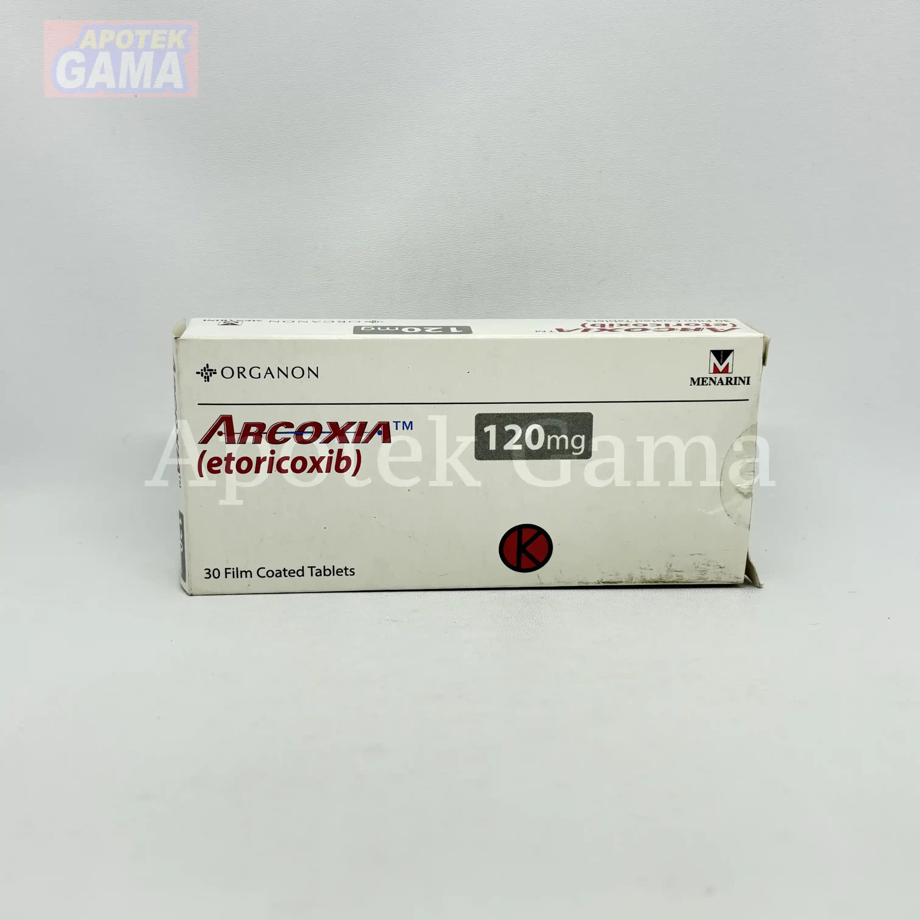 ARCOXIA TAB 120 MG  2