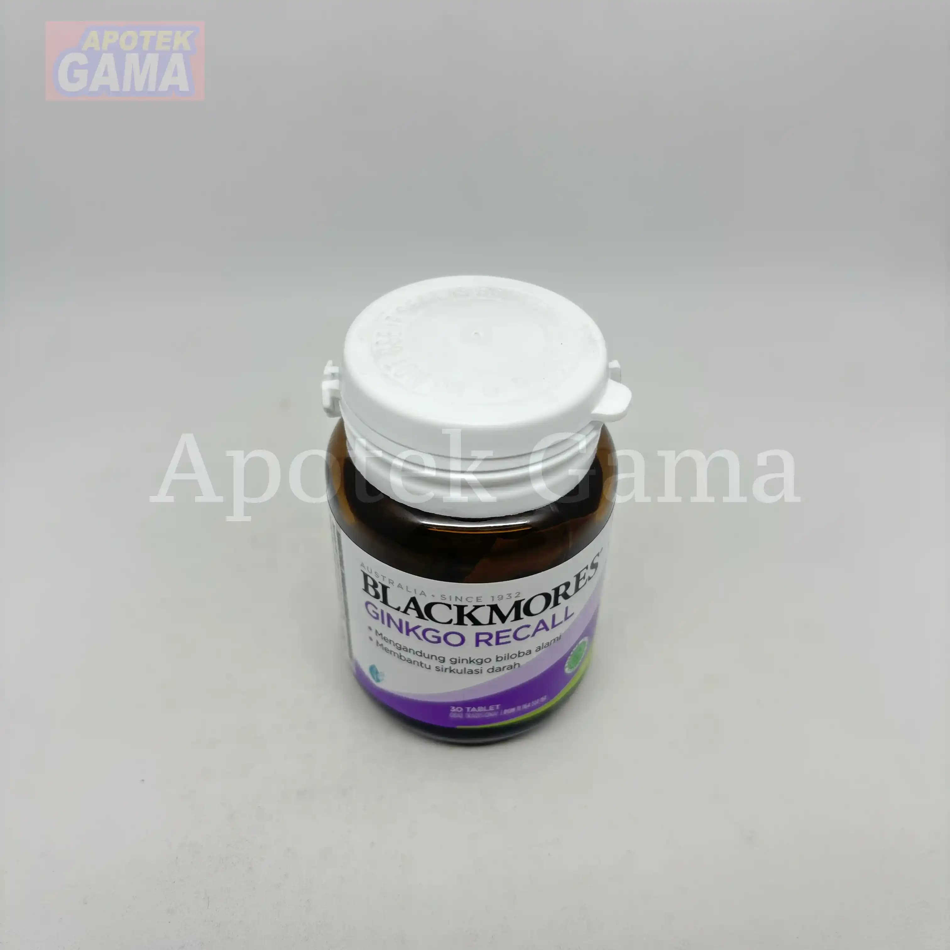 BLACKMORES GINKGO RECALL 30S 2