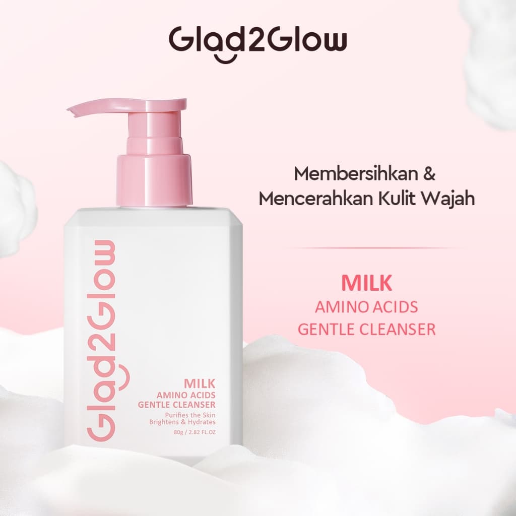 GLAD2GLOW MILK AMINO CLEANSER 80GR 3