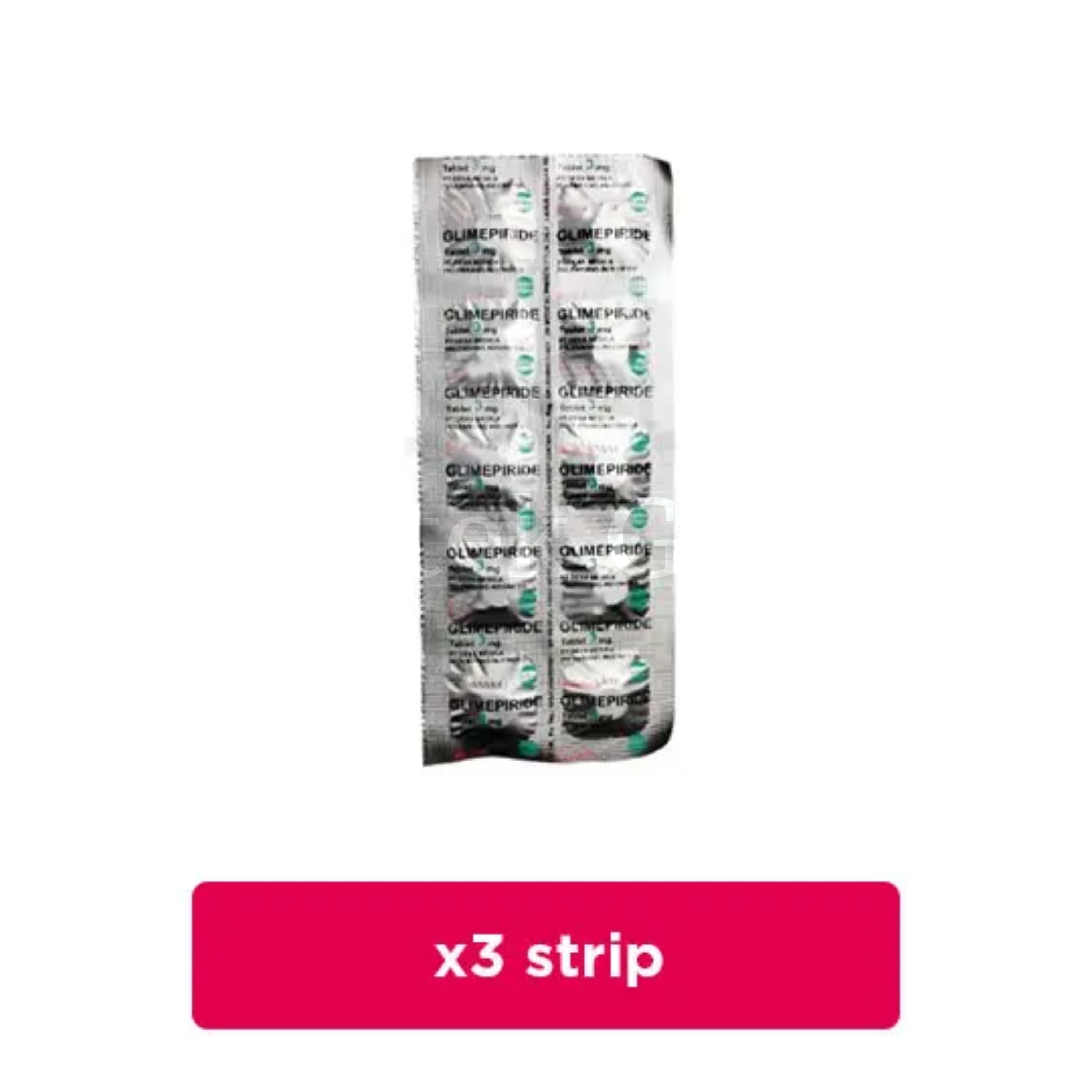 GLIMEPIRID 3 MG (GEN)
