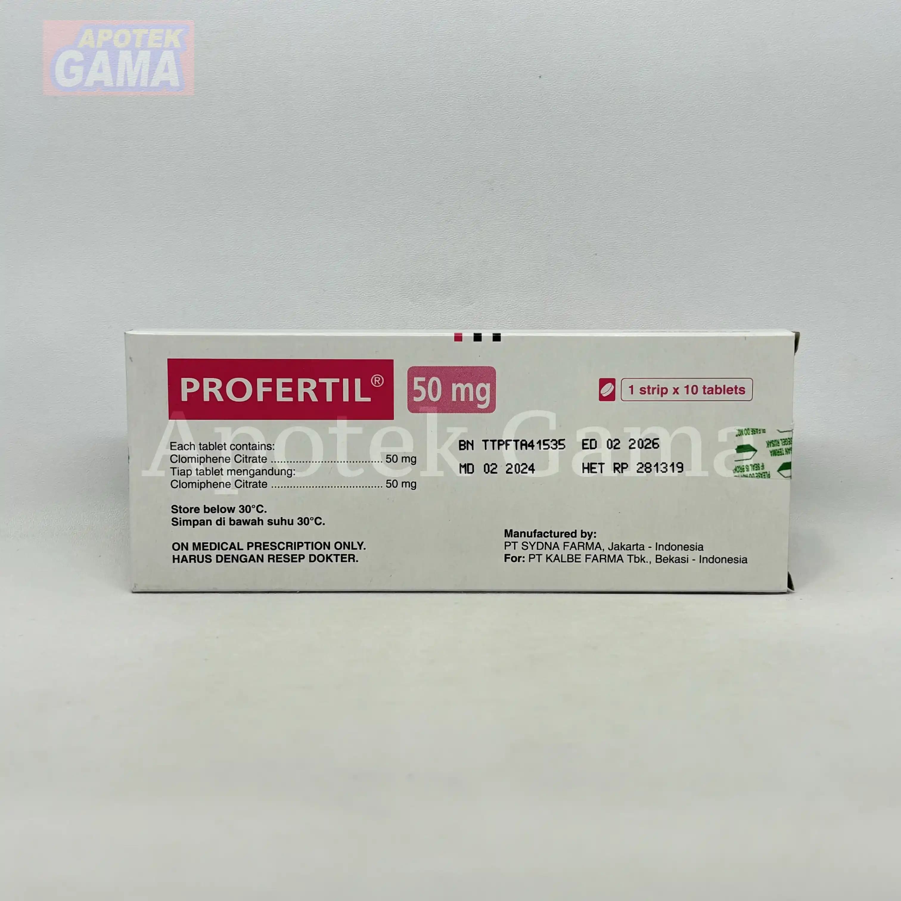 PROFERTIL TAB 50