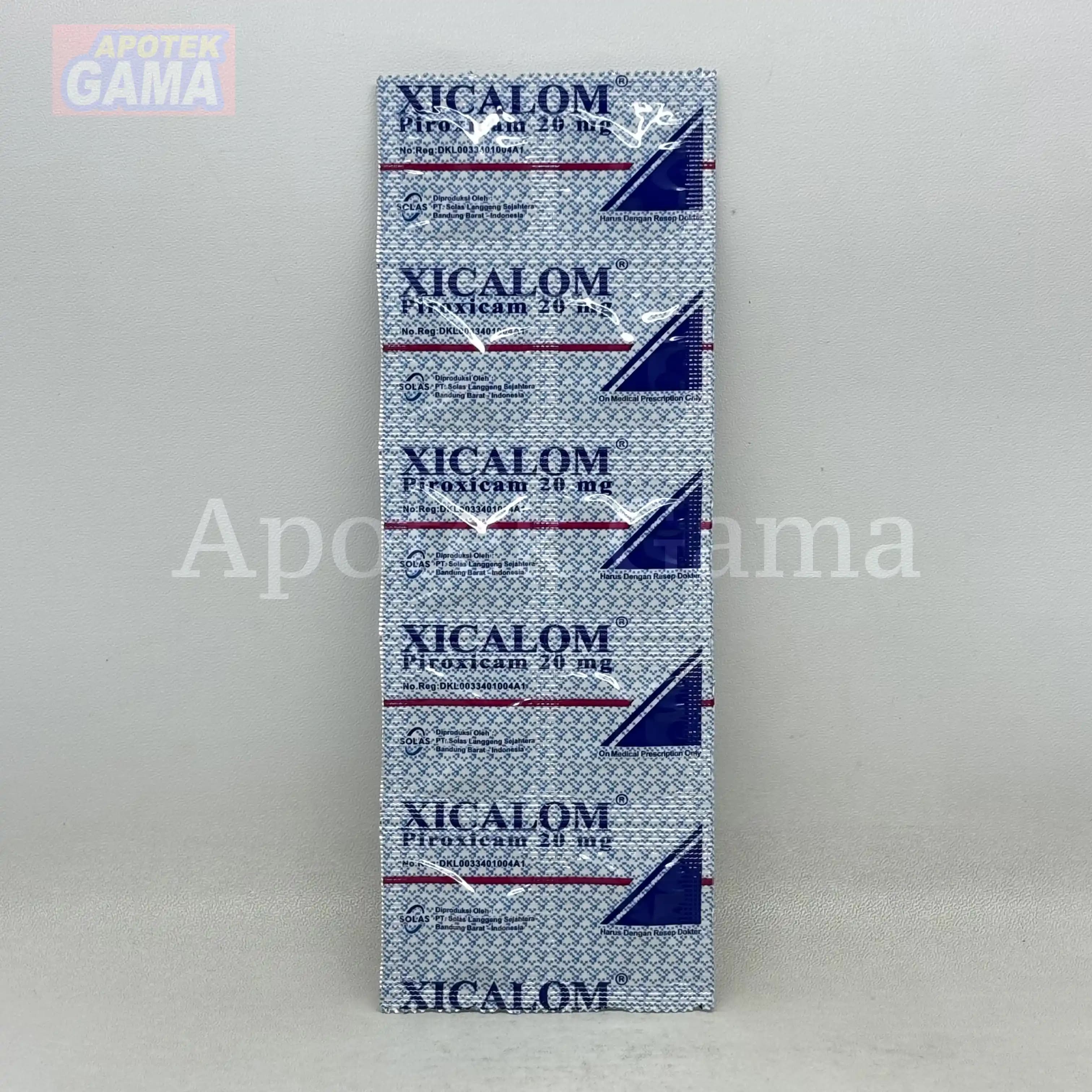 XICALOM 20 MG TABLET 4
