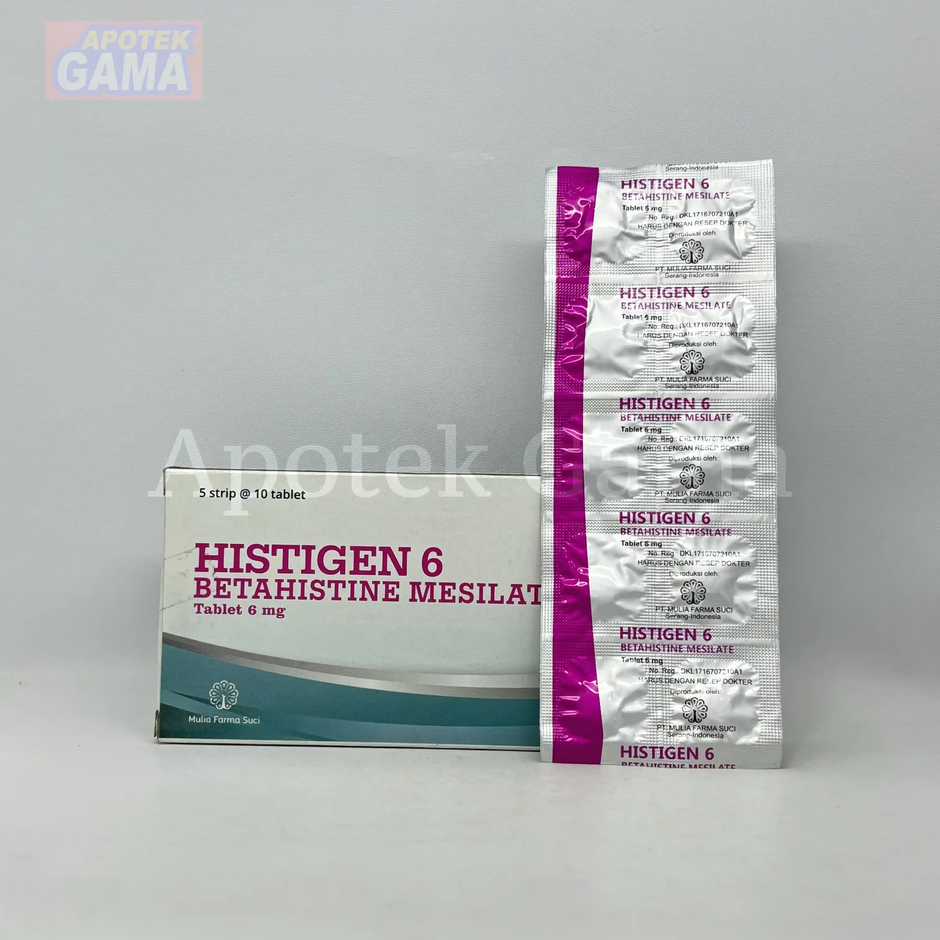 HISTIGEN TAB 6MG 5