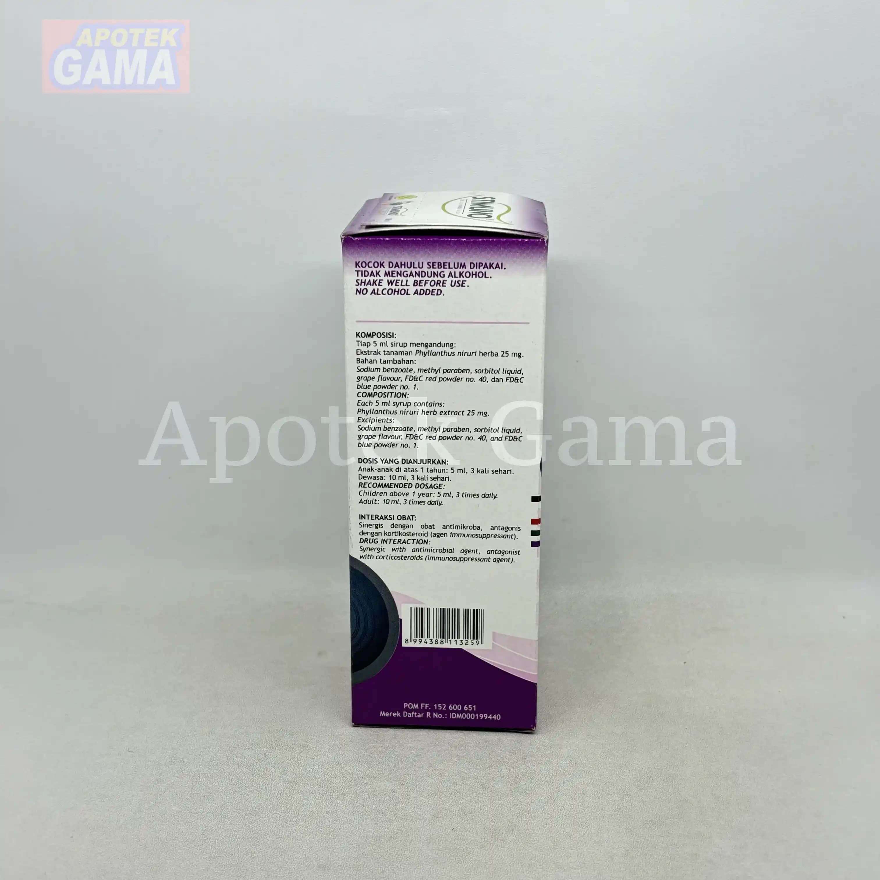STIMUNO SYR GRAPE 100ML