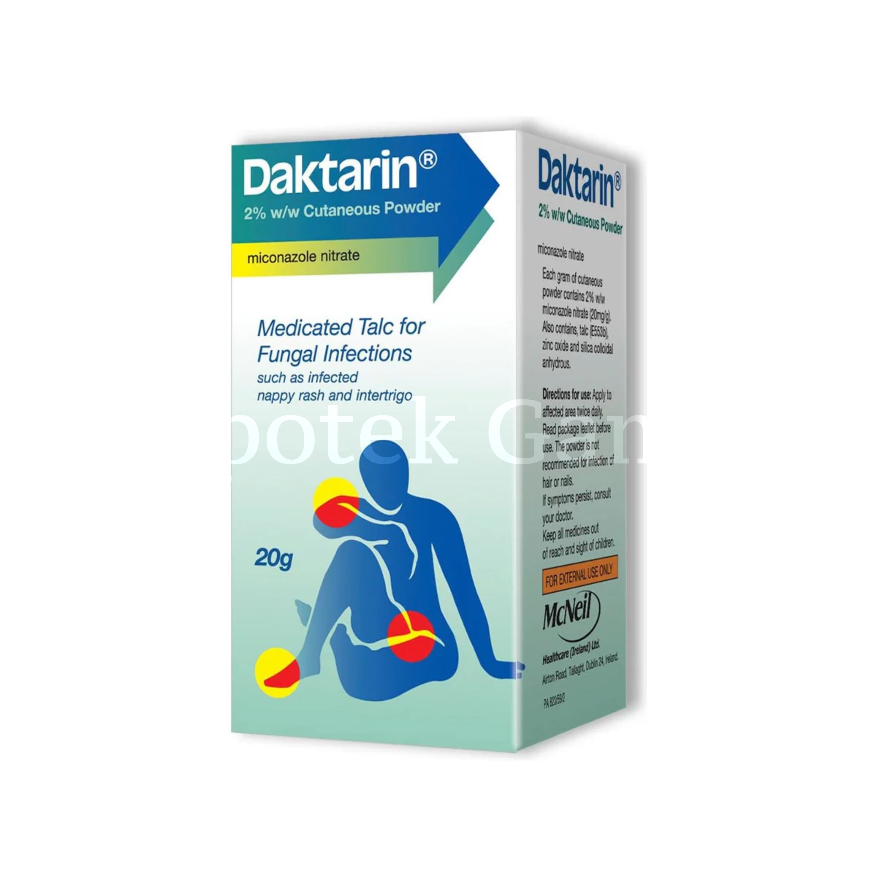 DAKTARIN POWDER 20GR