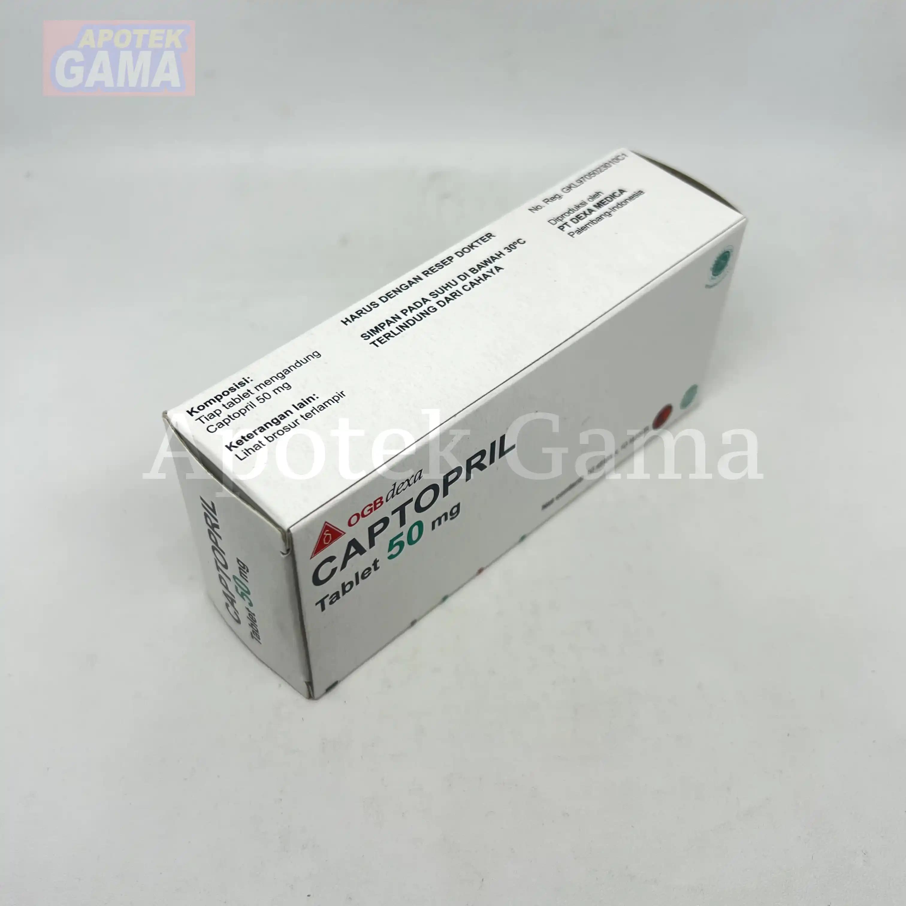 CAPTOPRIL 50 MG 5