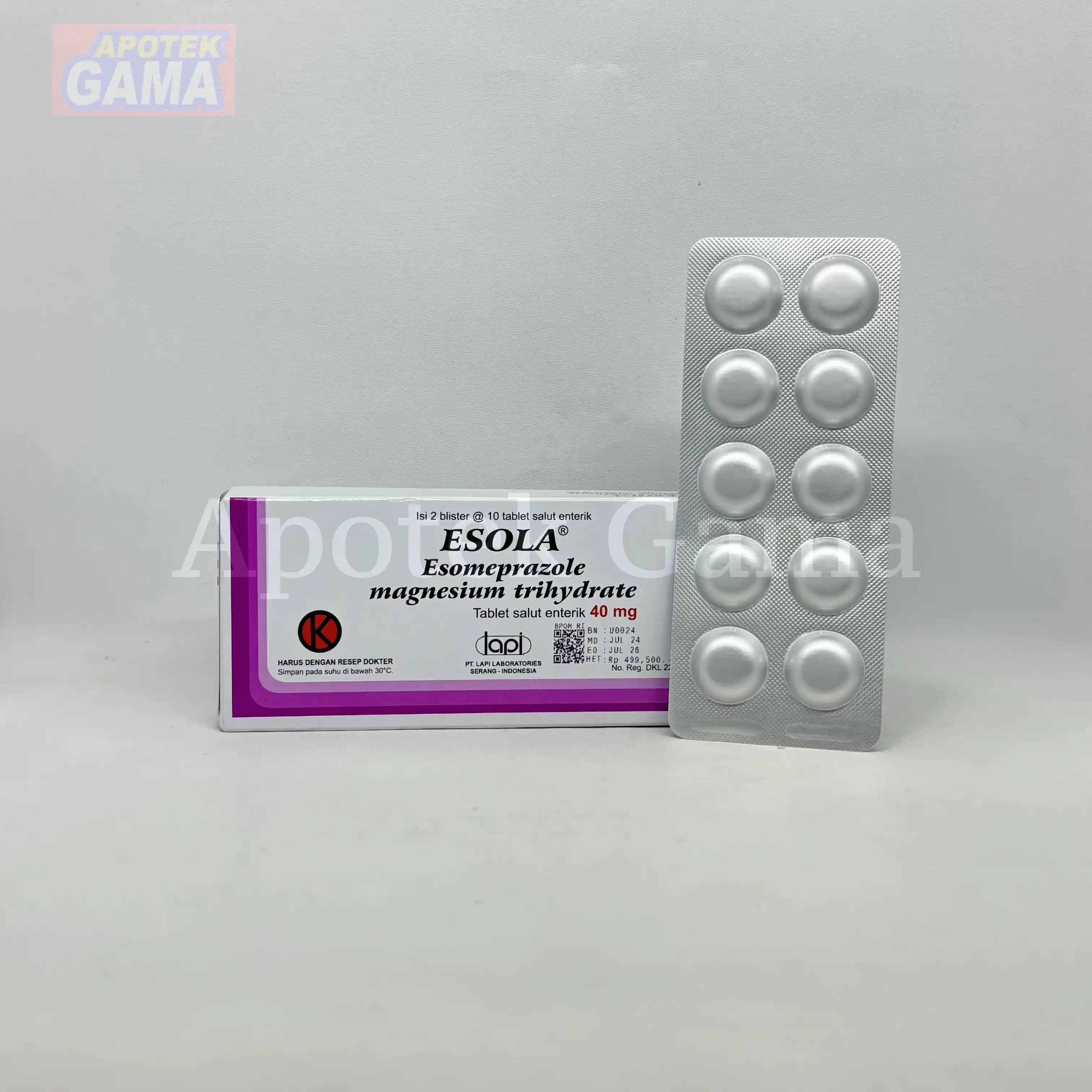 ESOLA TABLET 40 MG 3