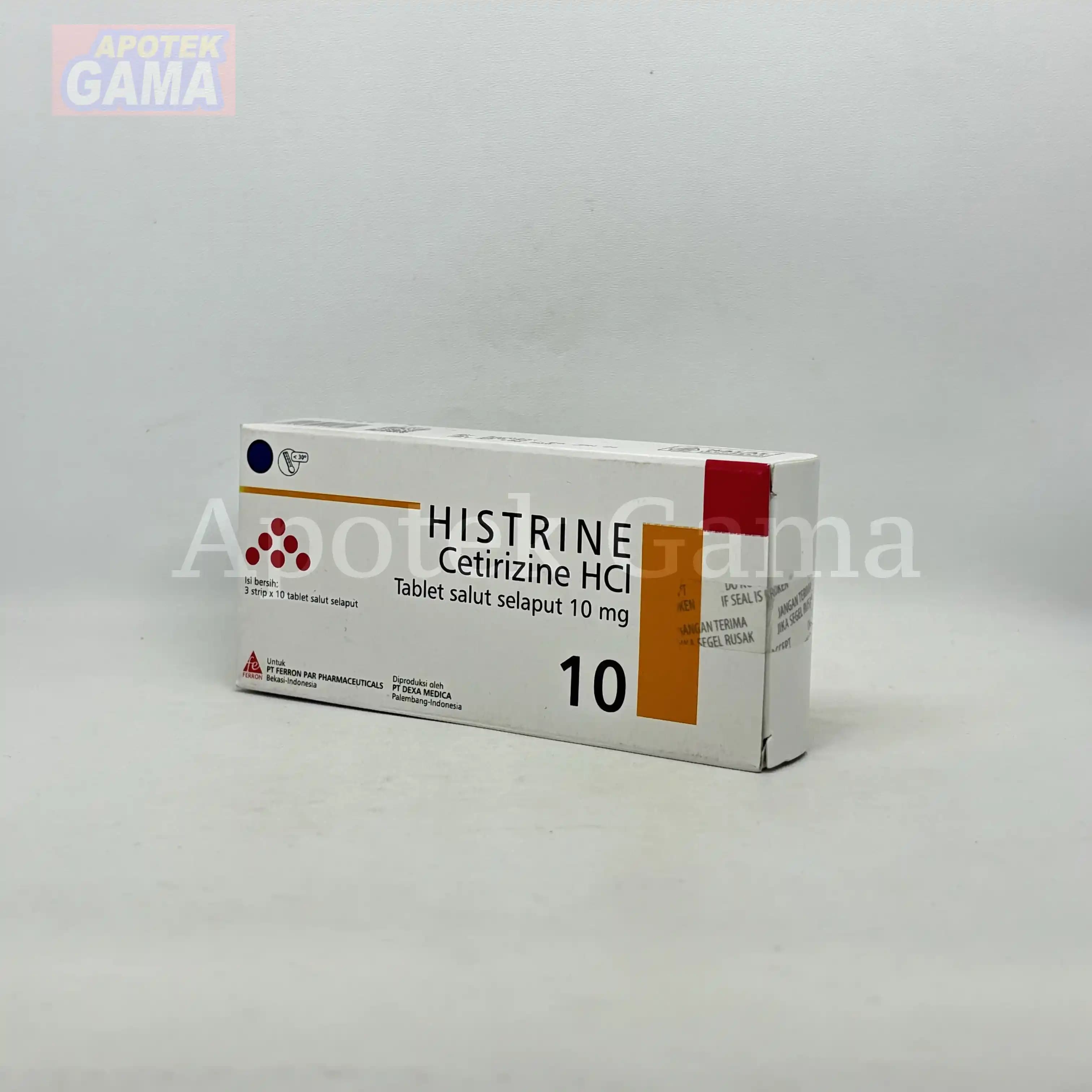 HISTRINE 10 MG/30 TAB 5