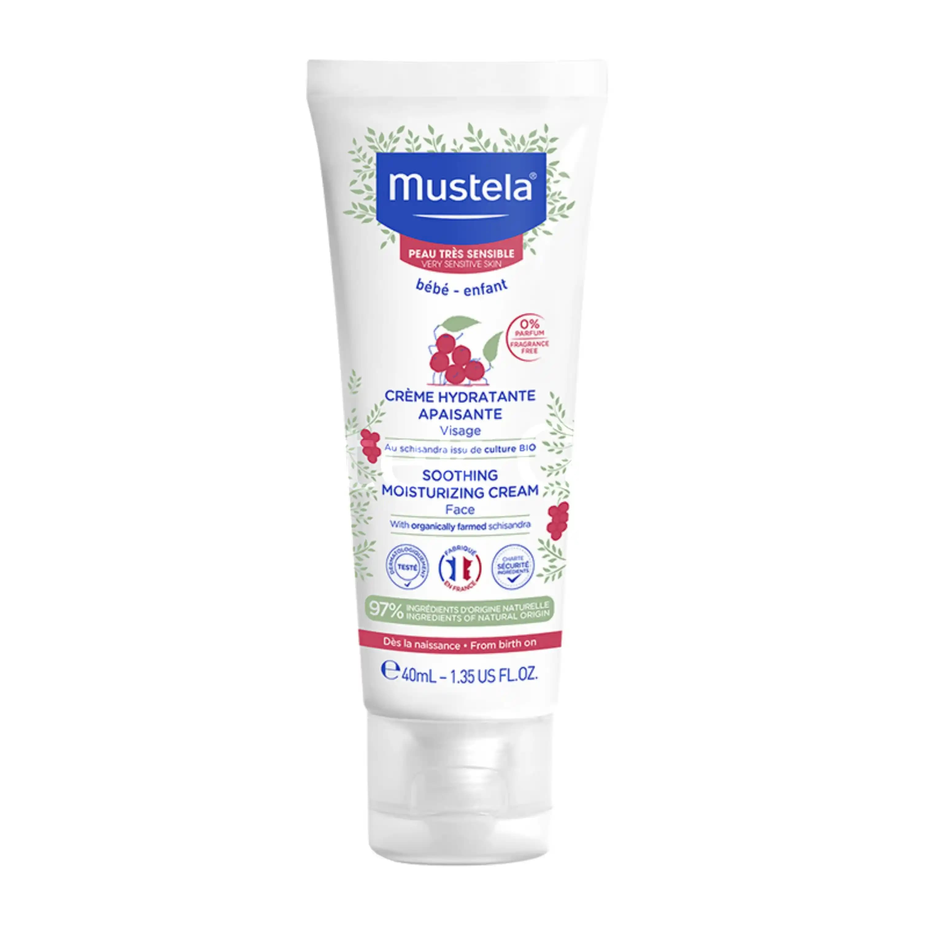 MUSTELA  MOISTURIZING CREAM FACE 40 ML 2