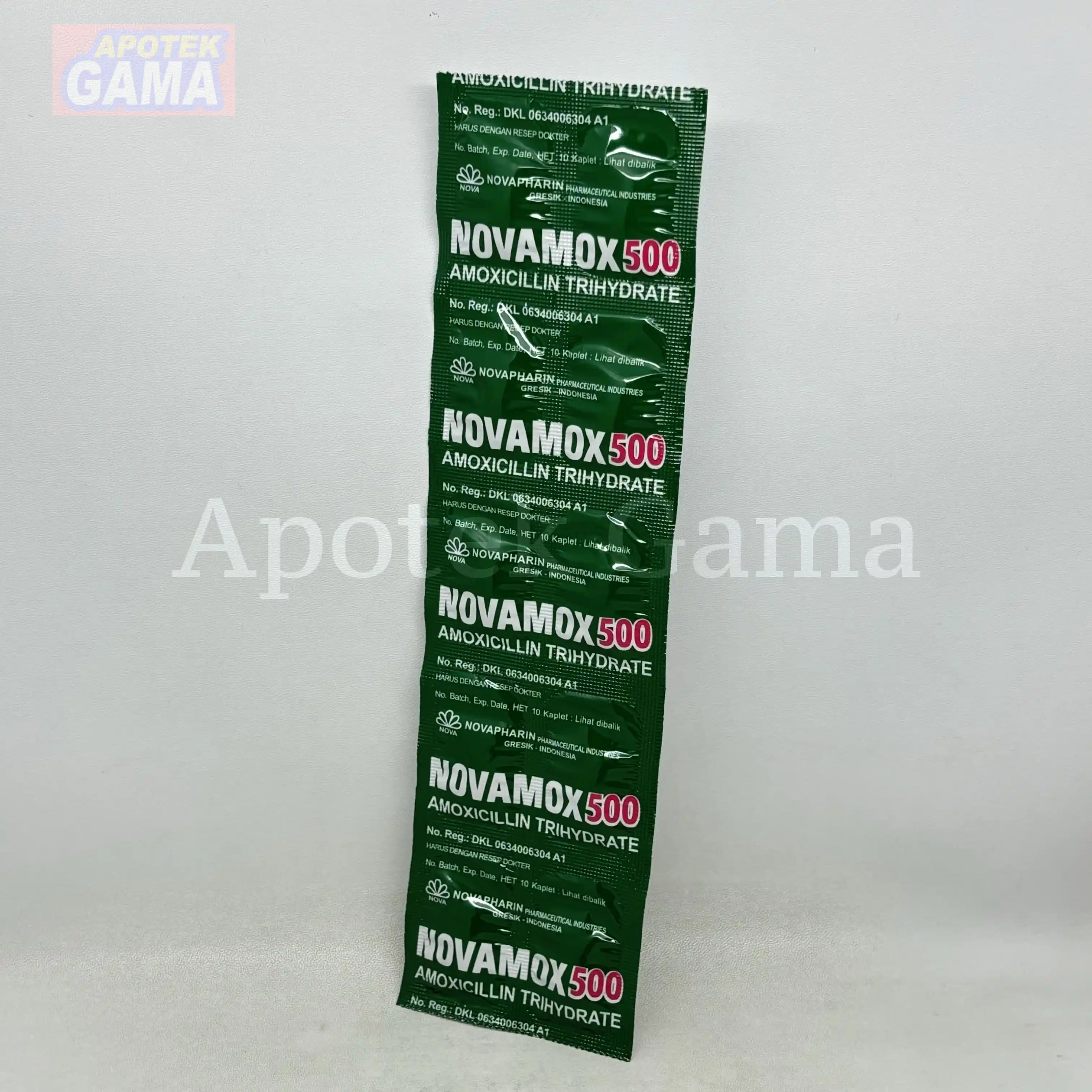 NOVAMOX KAP 500MG 3