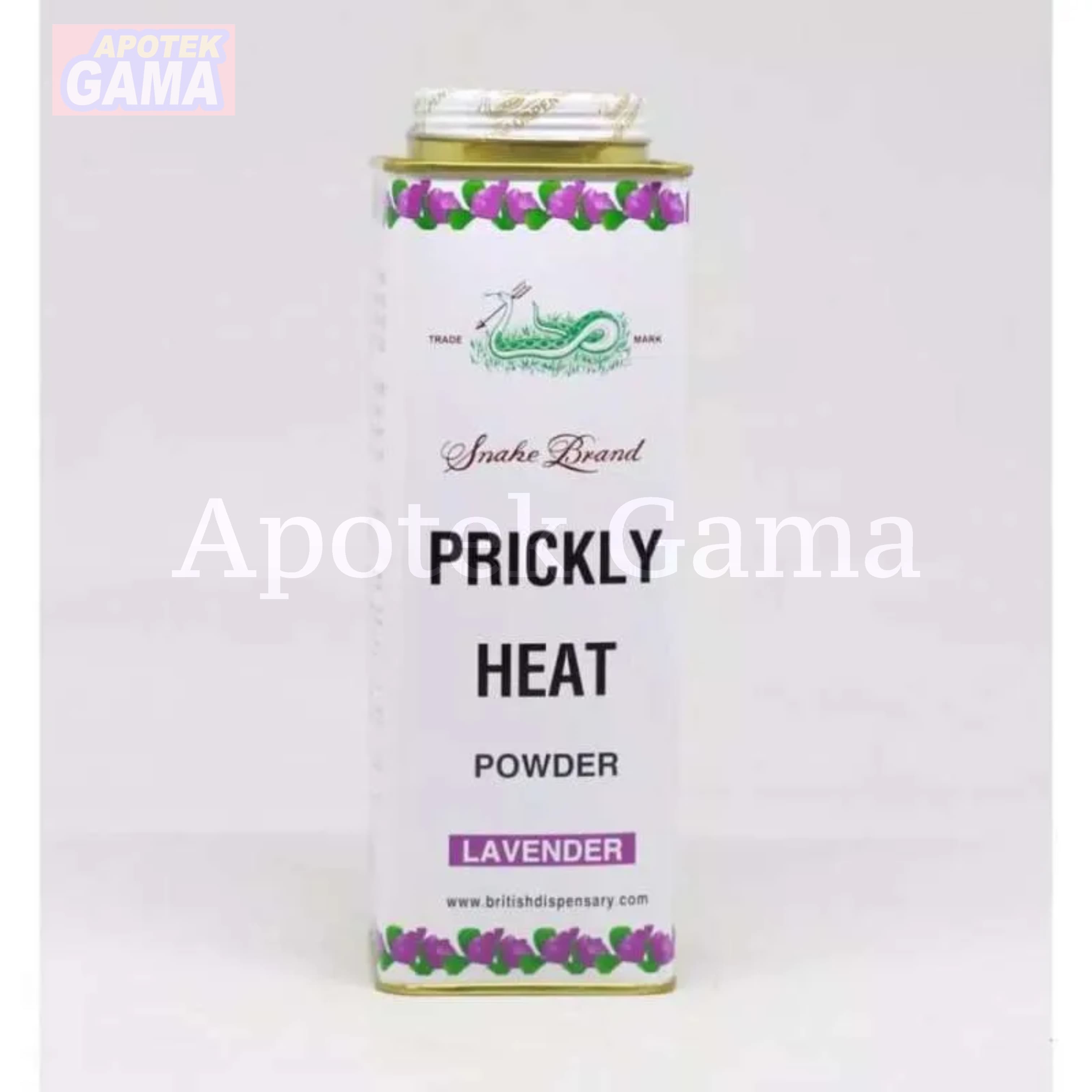 PRICKLY HEAT  POW  300 GR LAVENDER 2