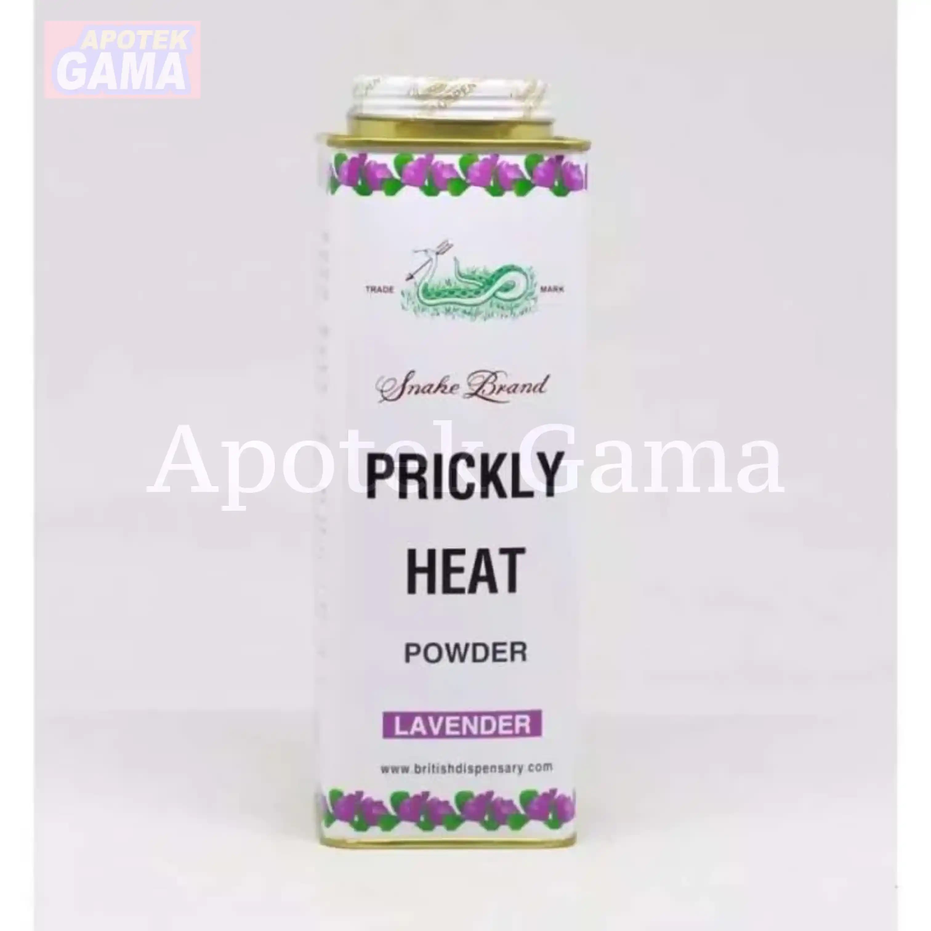 PRICKLY HEAT  POW  300 GR LAVENDER