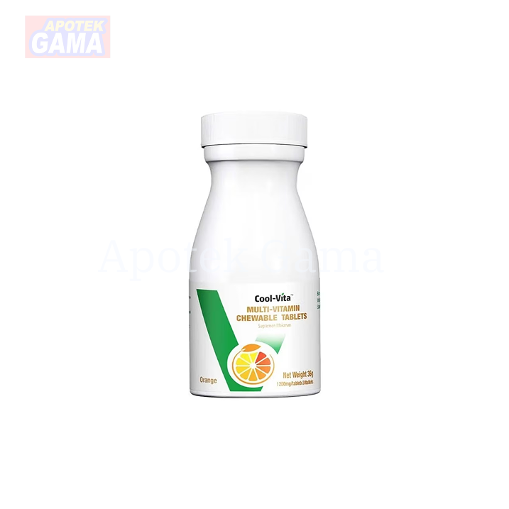COOLVITA MULTIVITAMIN CHEWABLE 30TAB