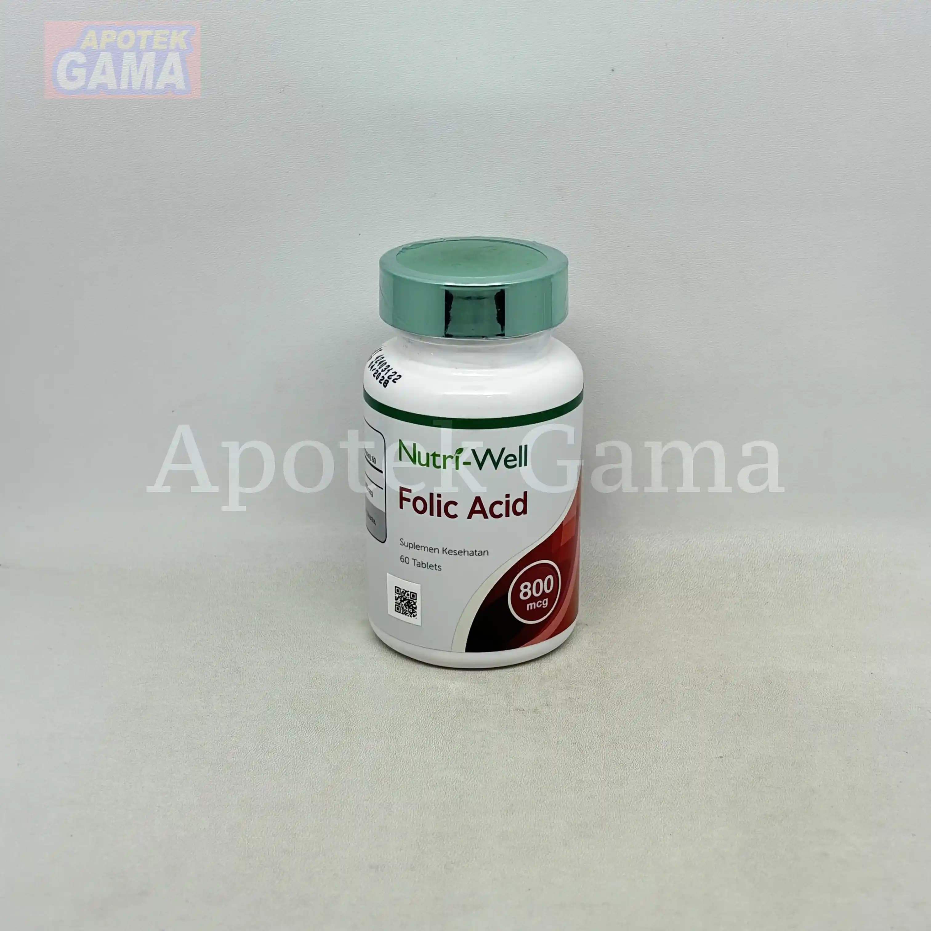 NUTRIWELL FOLIC ACID 60S 5