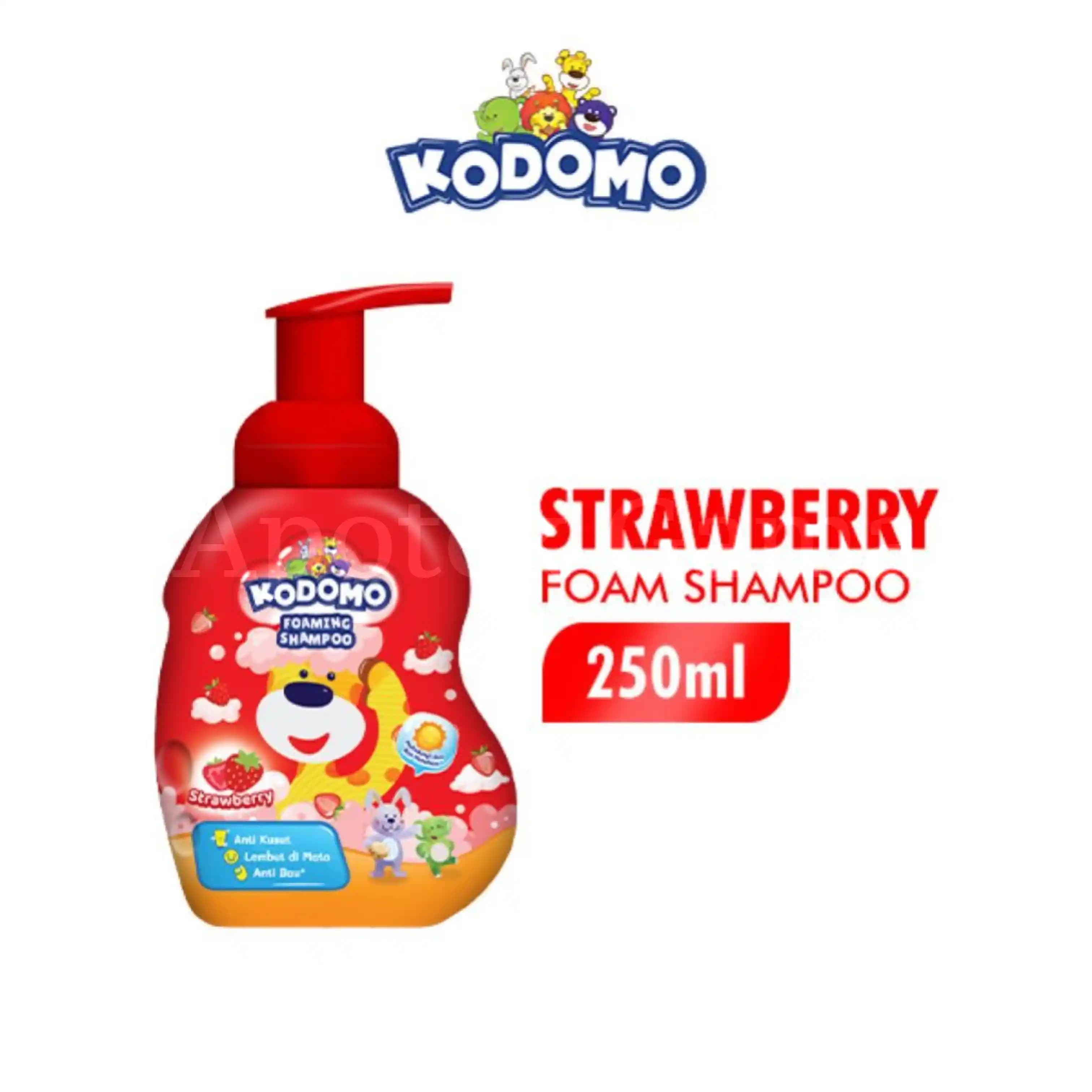 KODOMO SHAMPOO STRAWBERRY 250 ML 2