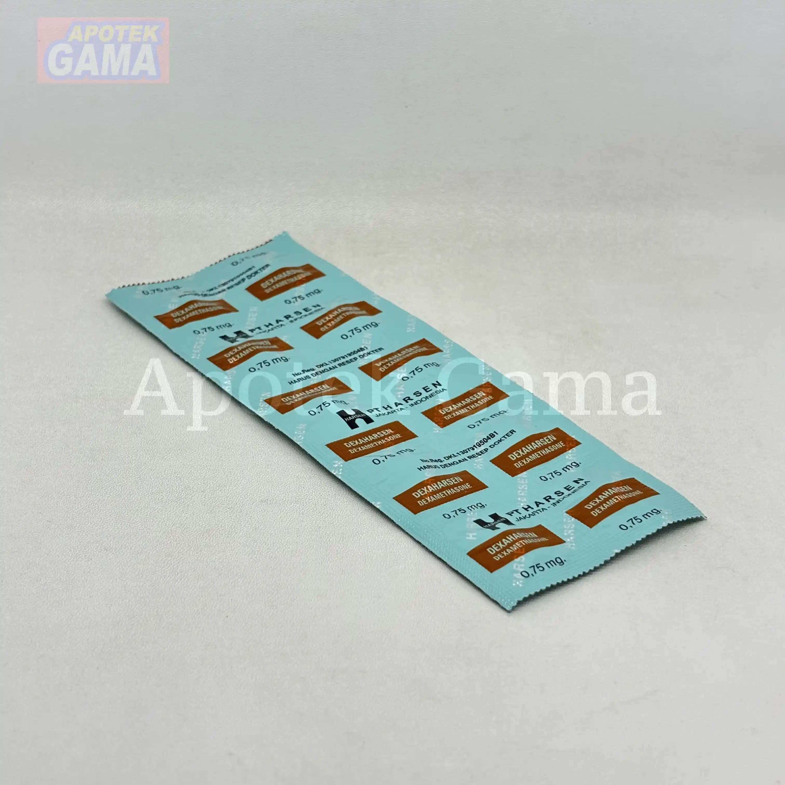 DEXAMETHASONE 0.75 MG STRIP 5