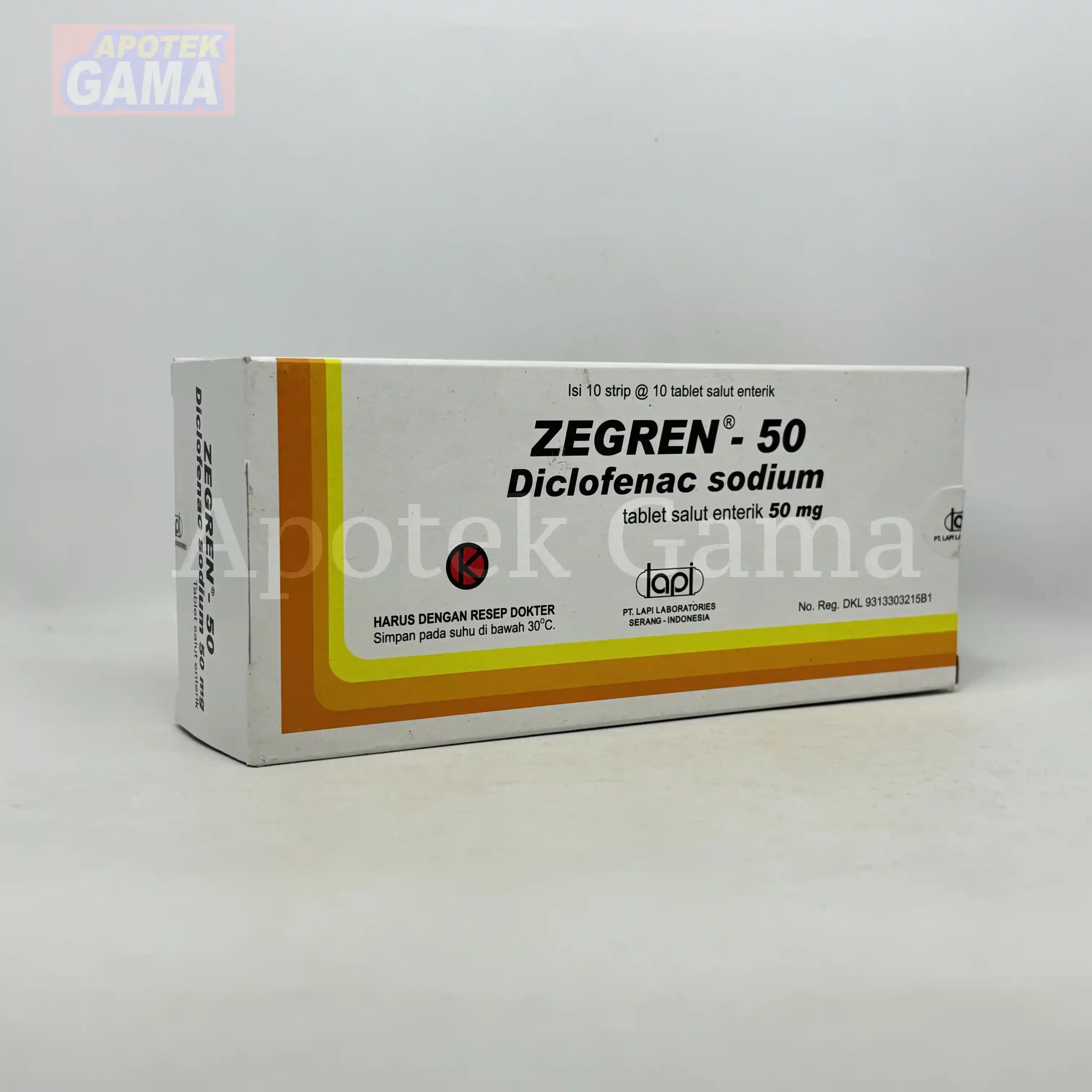 ZEGREN 50 MG TAB 4