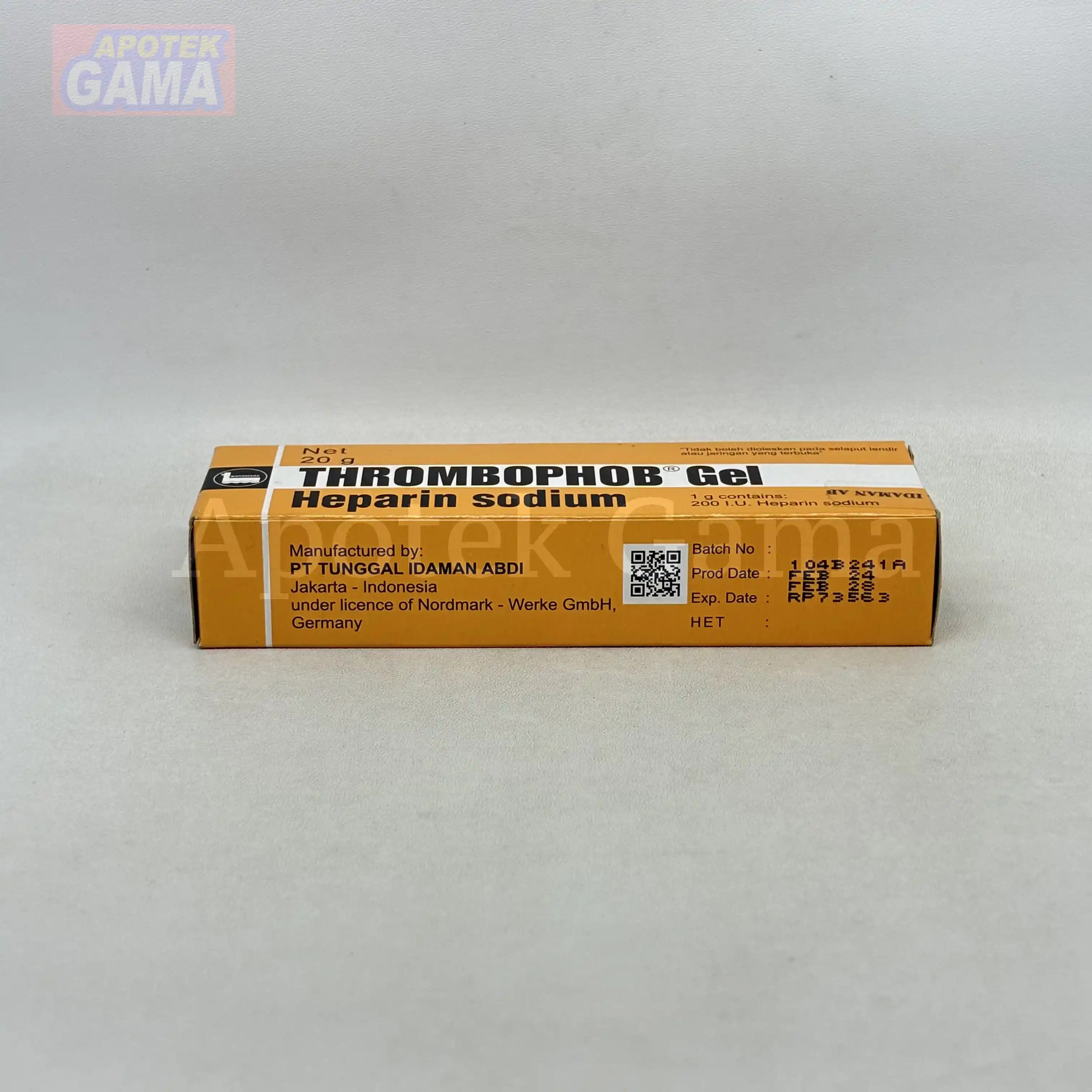 THROMBOPHOB GEL 20G 