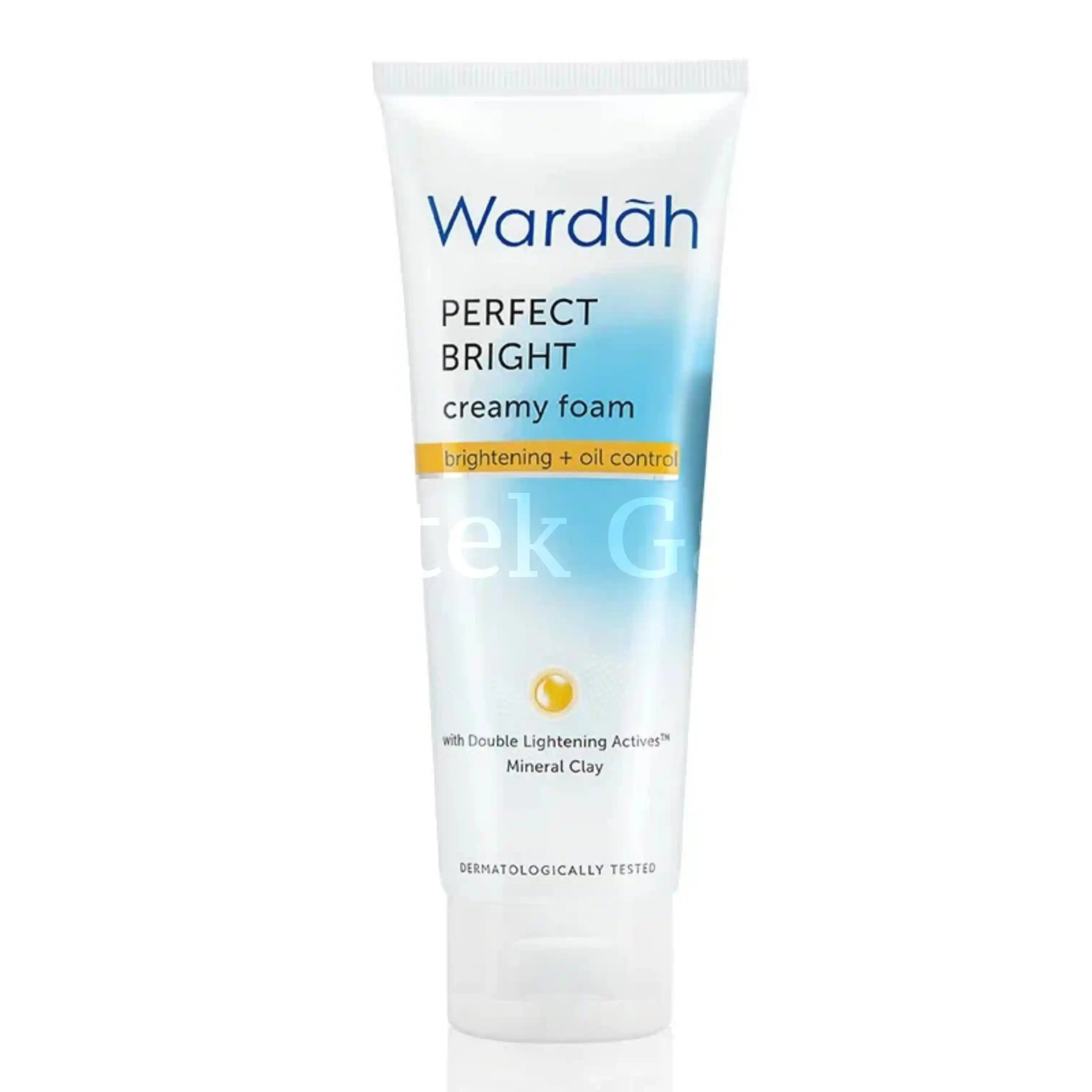 WARDAH PERFECT BRIGHT CREAMY FOAM BRIGHTENING + OIL CONTROL 60 ML