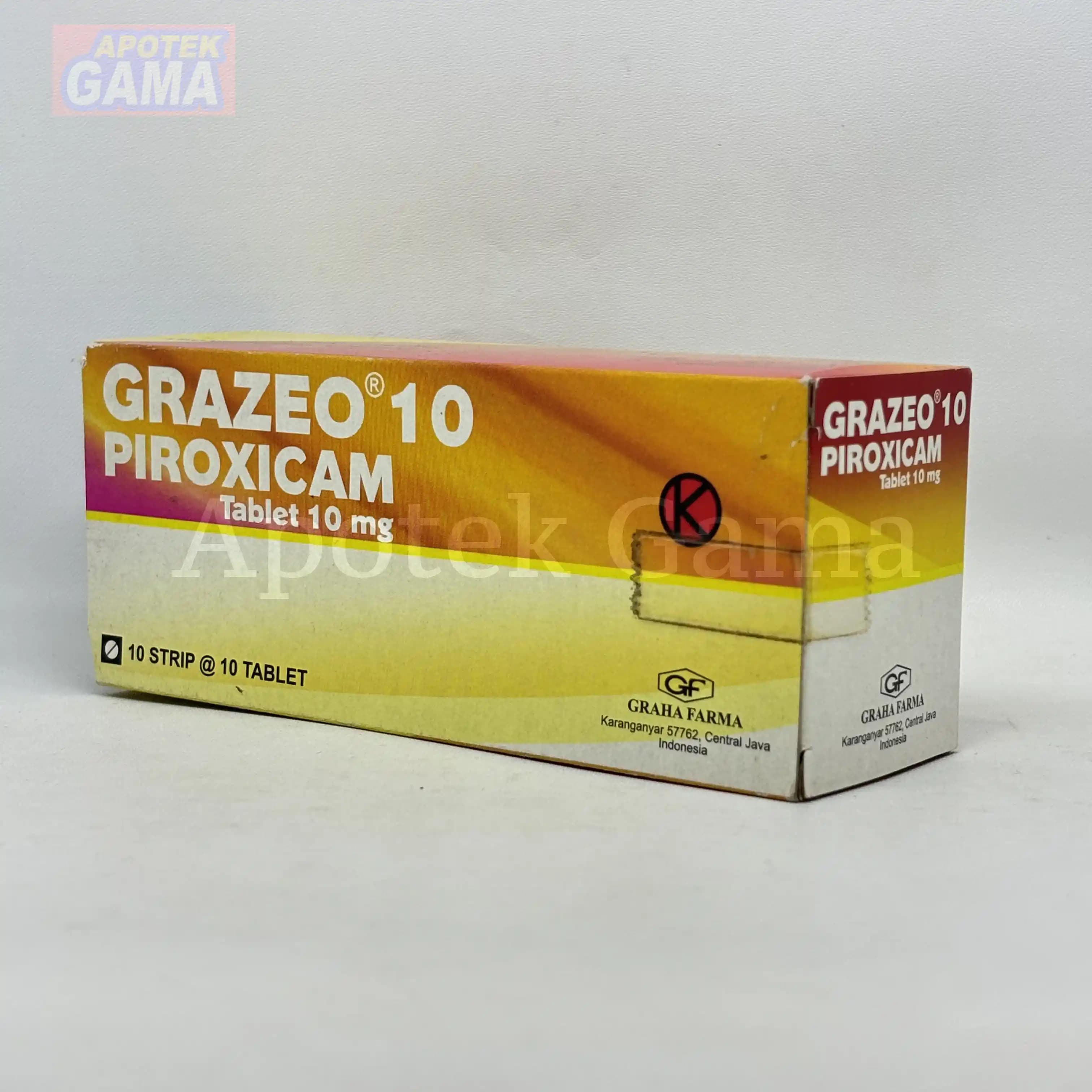 GRAZEO 10MG/100 TAB