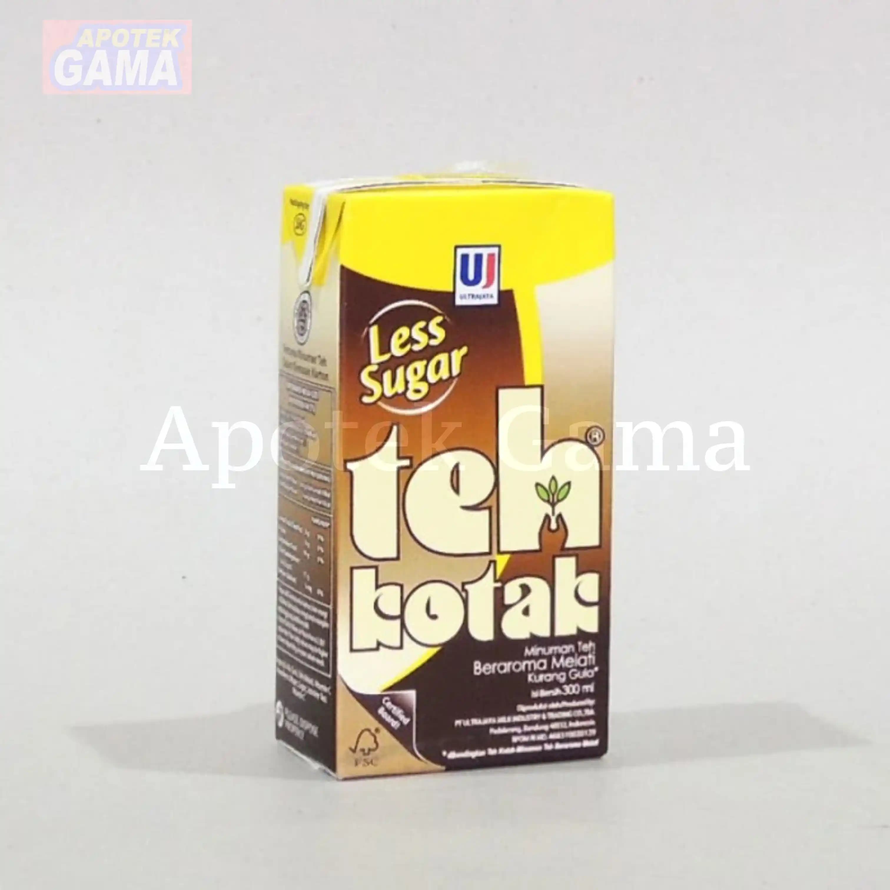 TEH KOTAK JASMINE LESS SUGAR 300ML 2