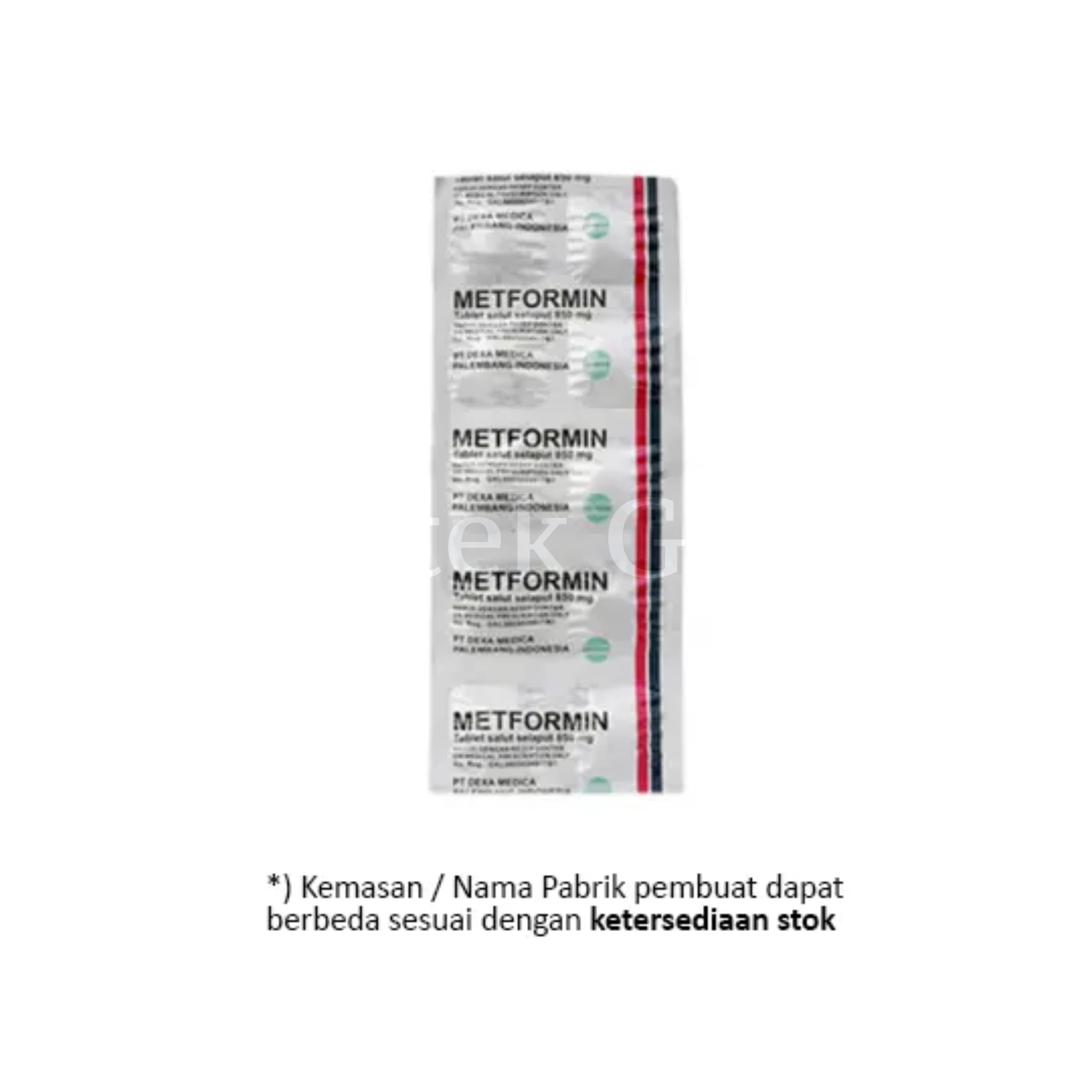 METFORMIN 850 MG