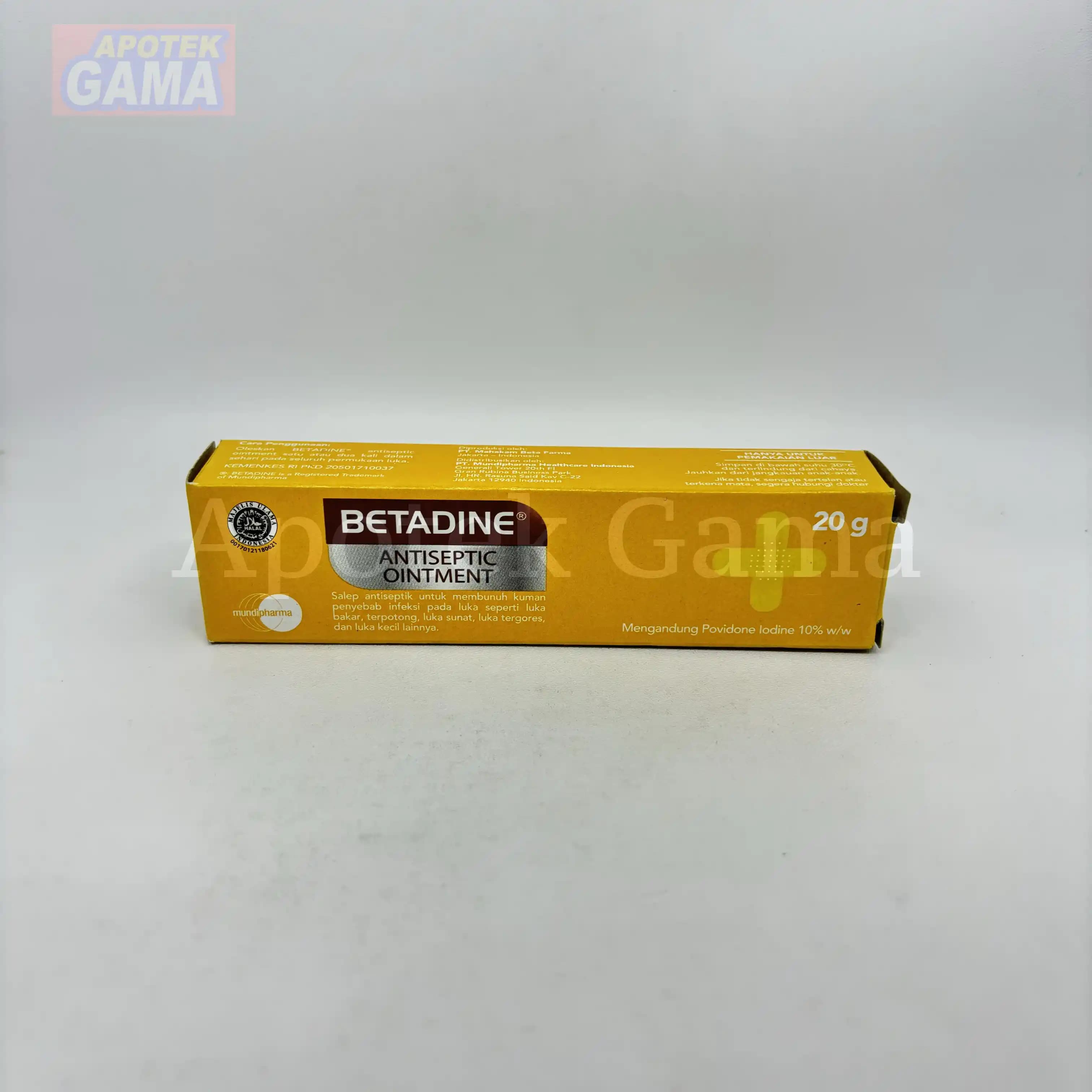 BETADINE OINT 20G 5