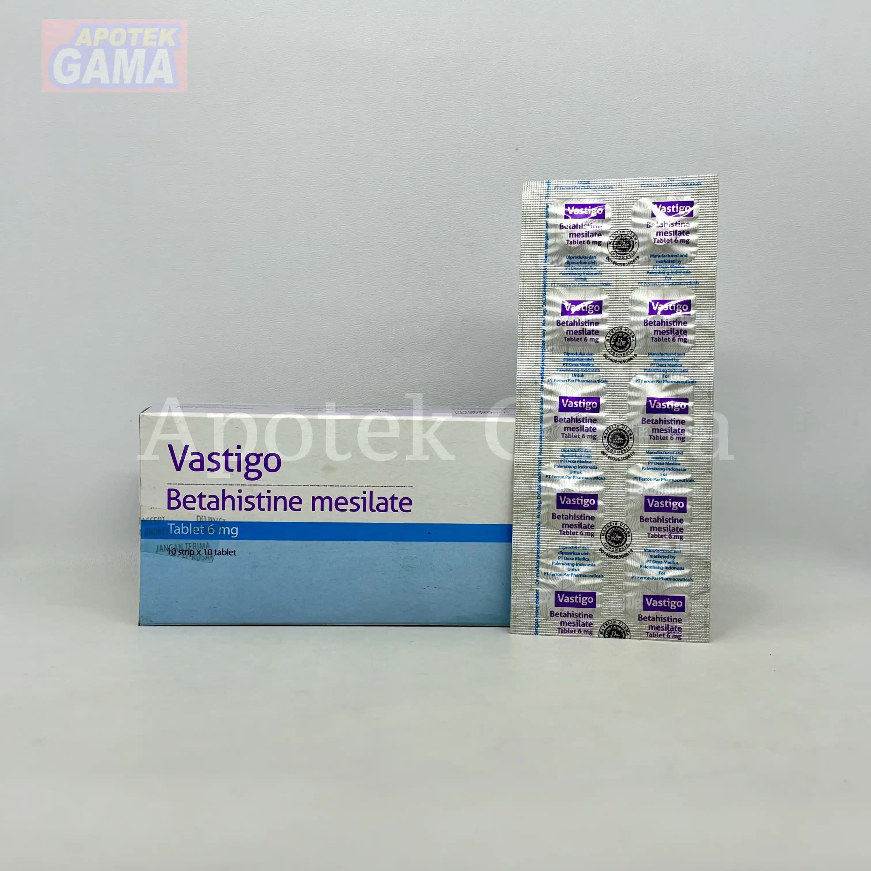 VASTIGO TAB 6MG 4