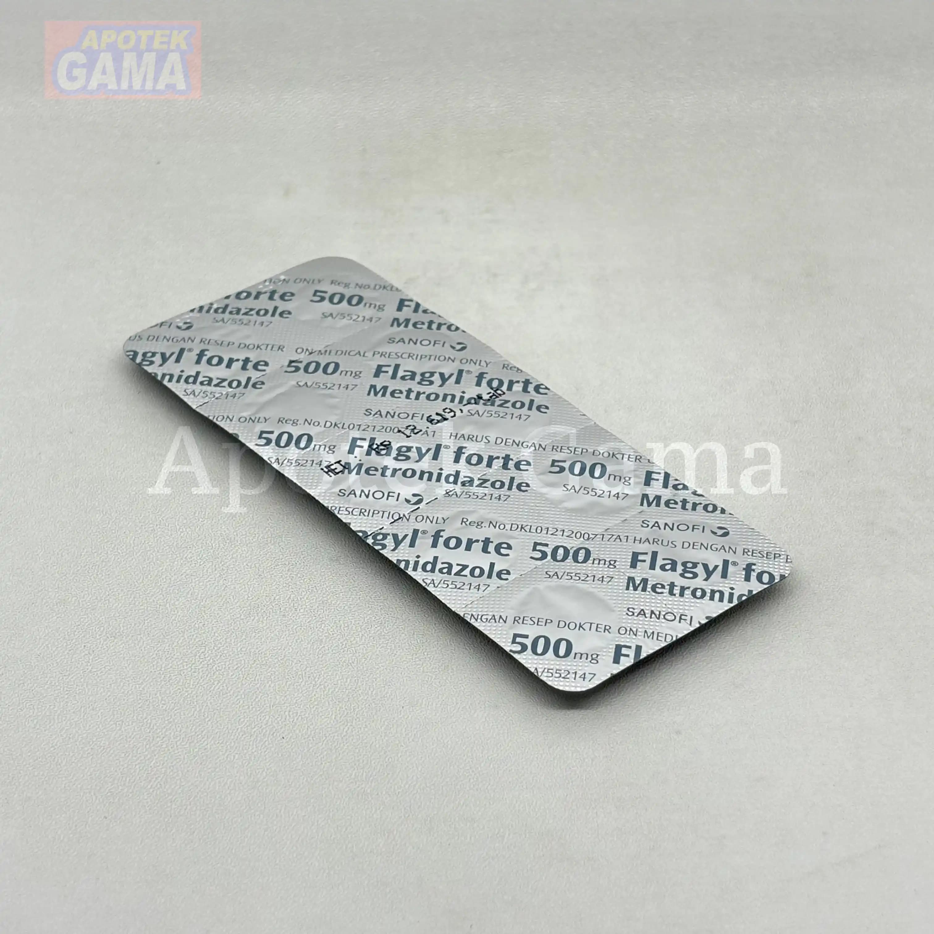 FLAGYL FORTE TAB 500 4