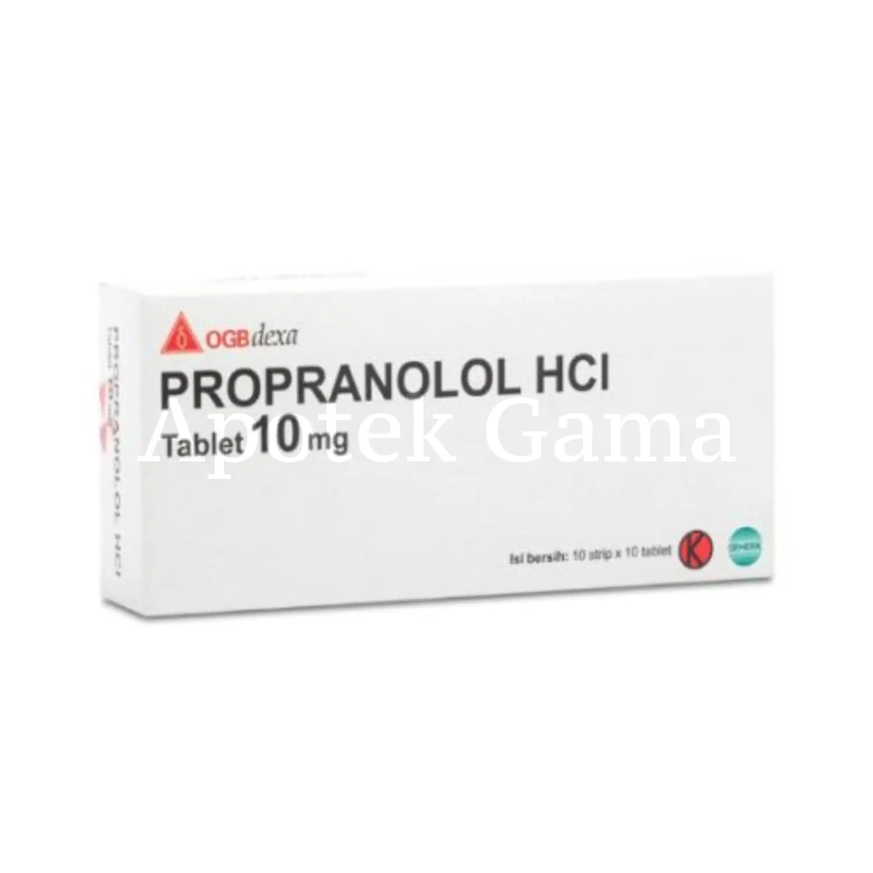 PROPANOLOL TAB 10 (GEN)