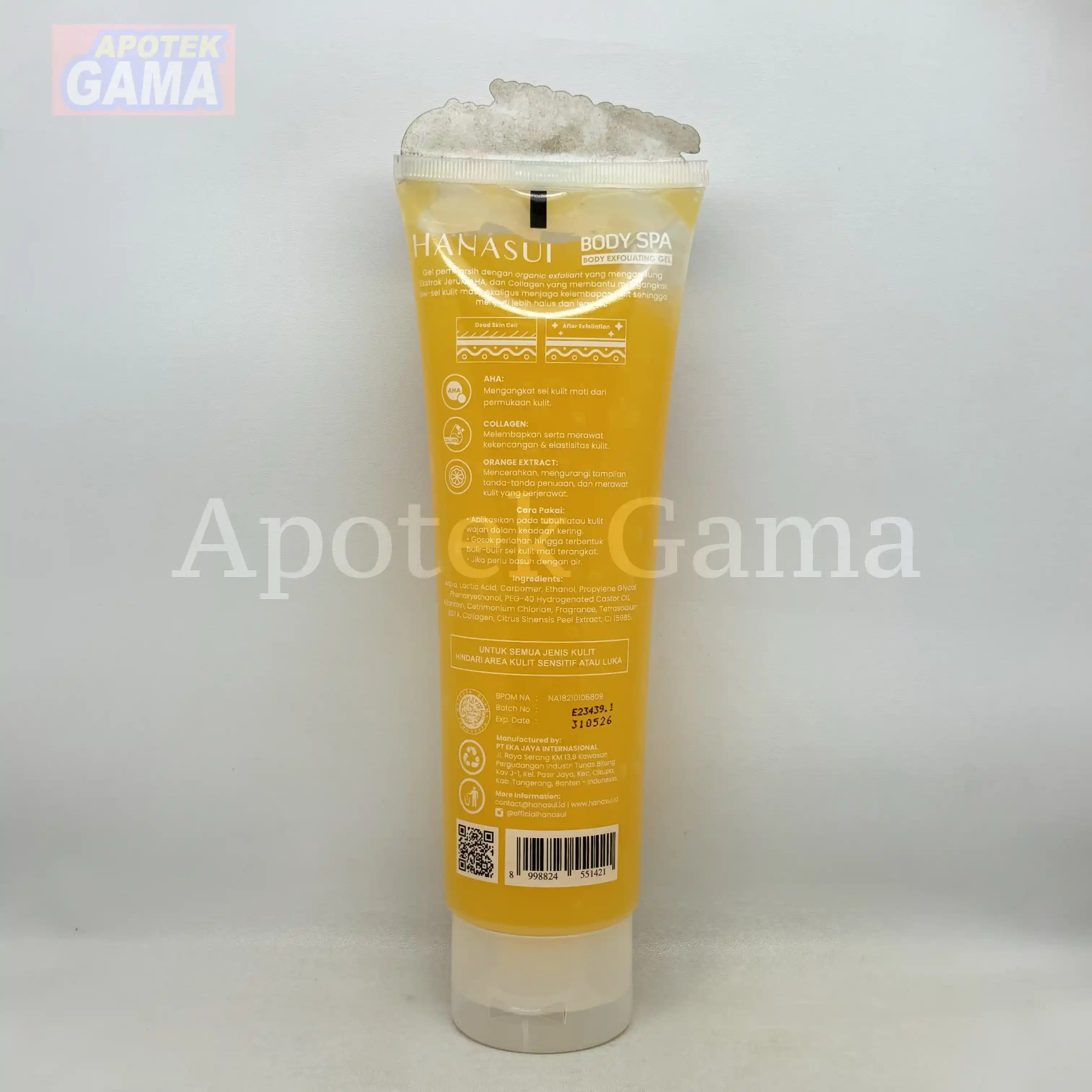 HANASUI BODY SPA ORANGE 300 ML 4