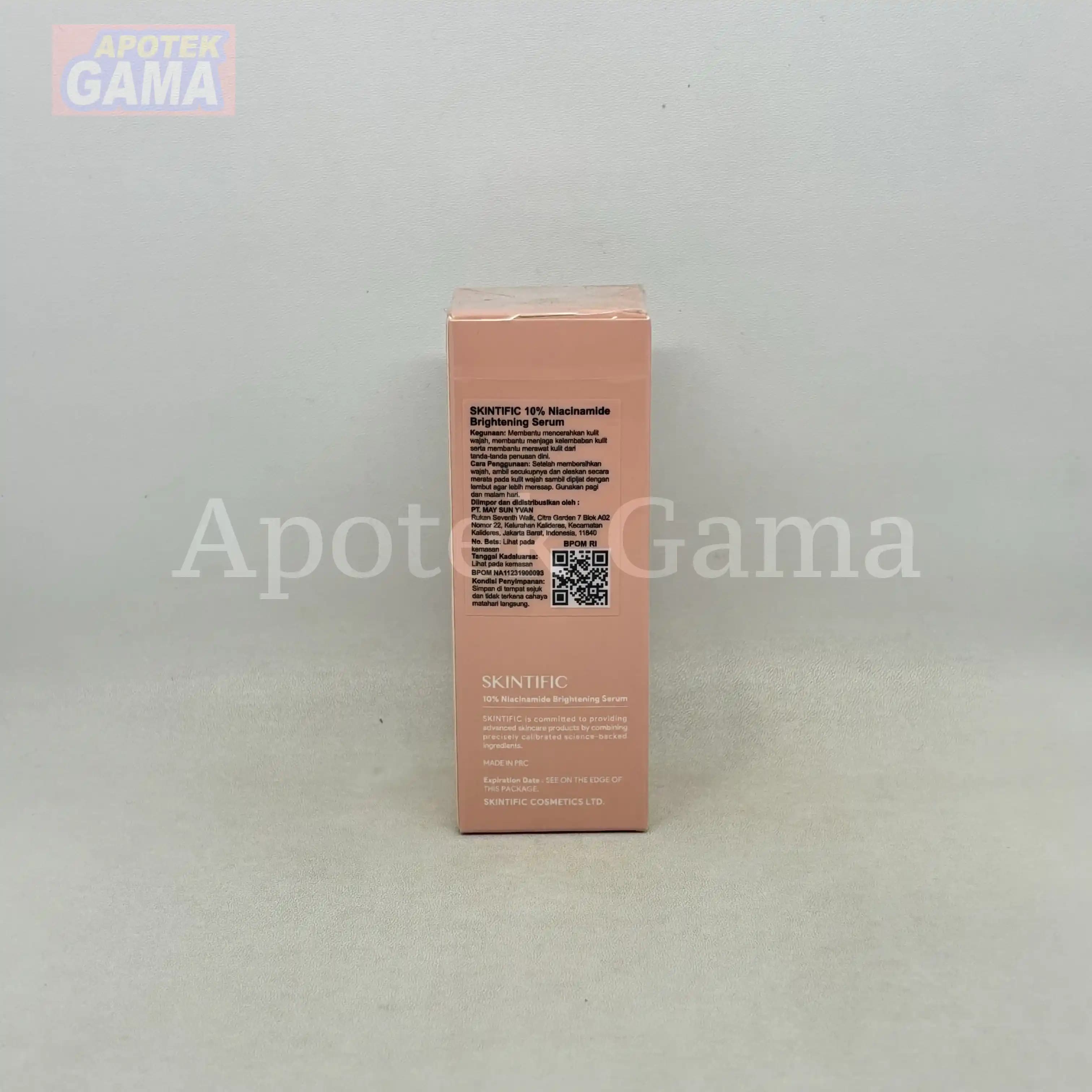 SKINTIFIC 10% NIACINAMIDE BRIGHTENING SERUM 20ML 5