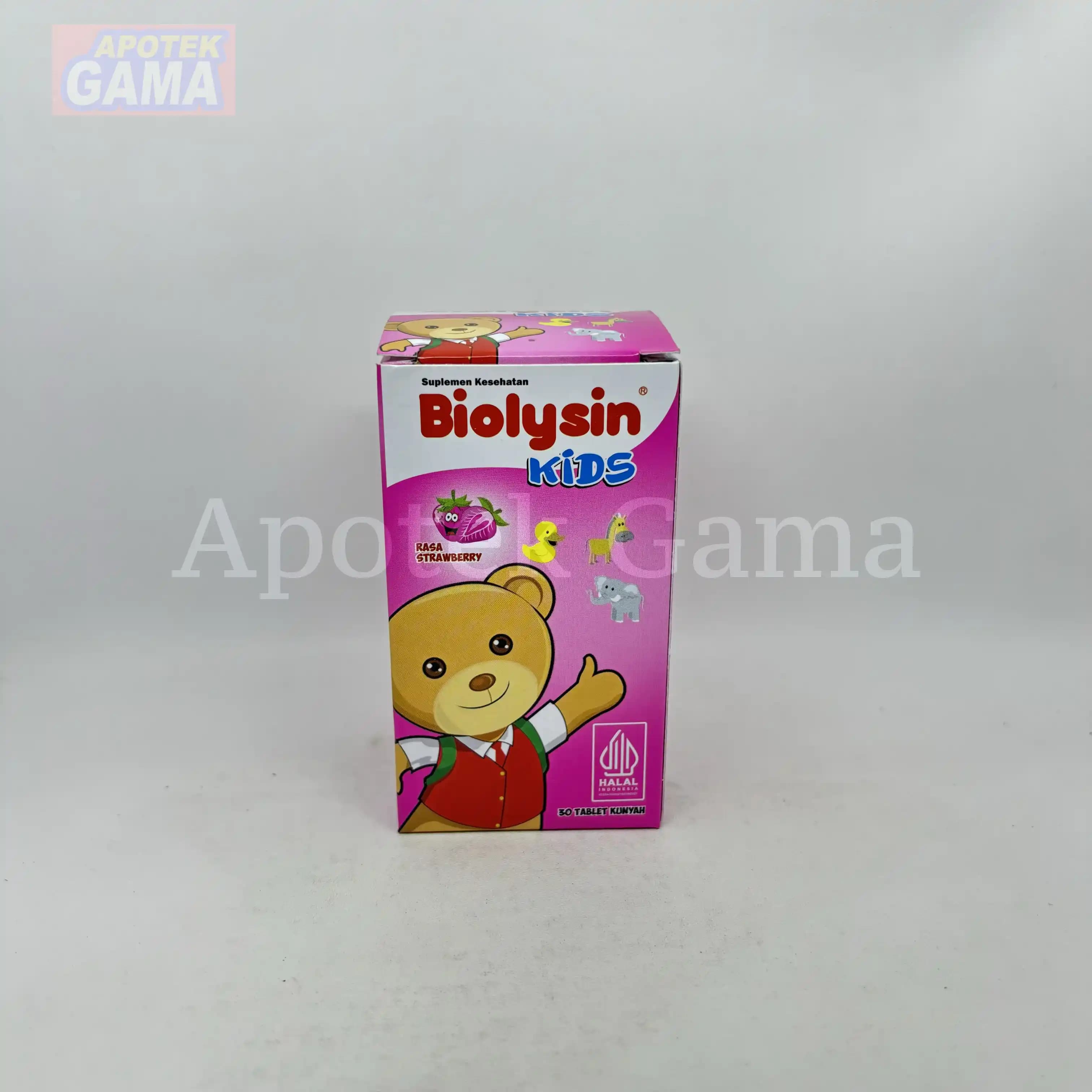 BIOLYSIN KIDS C-100 STRAWBERRY 30S 5