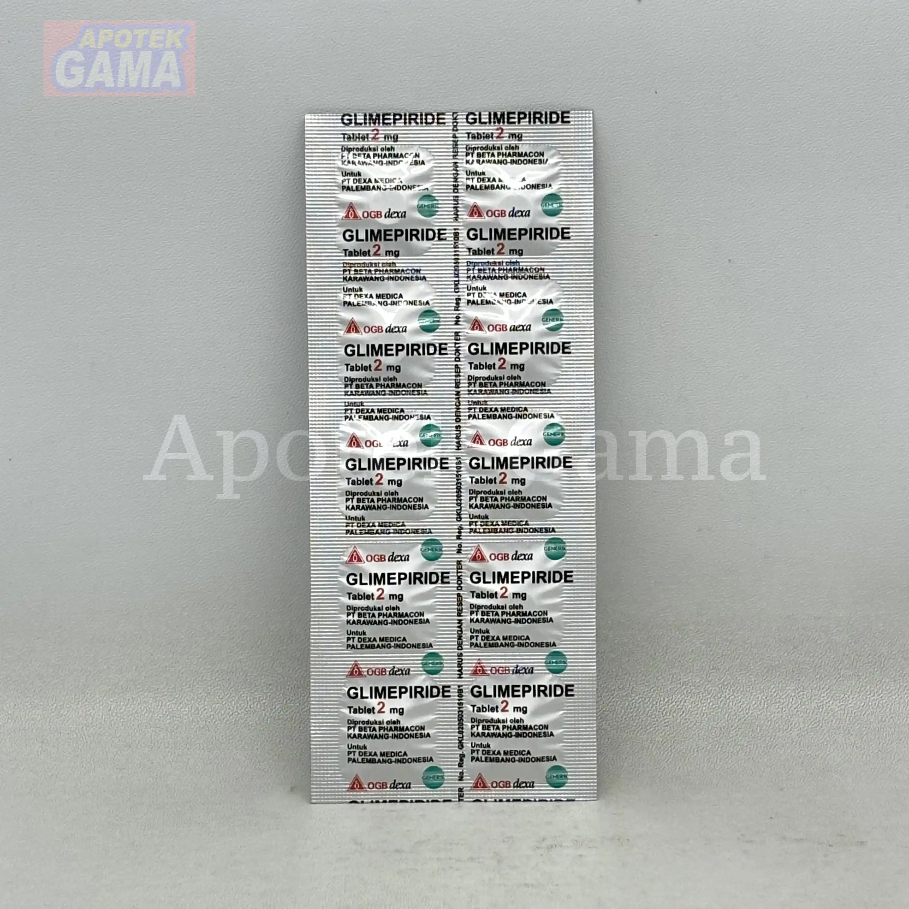 GLIMEPIRIDE 2 MG TAB 3