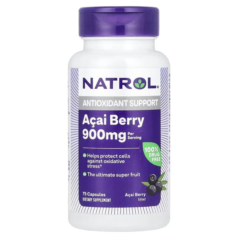 NATROL ACAI BERRY 1000MG 75S 3