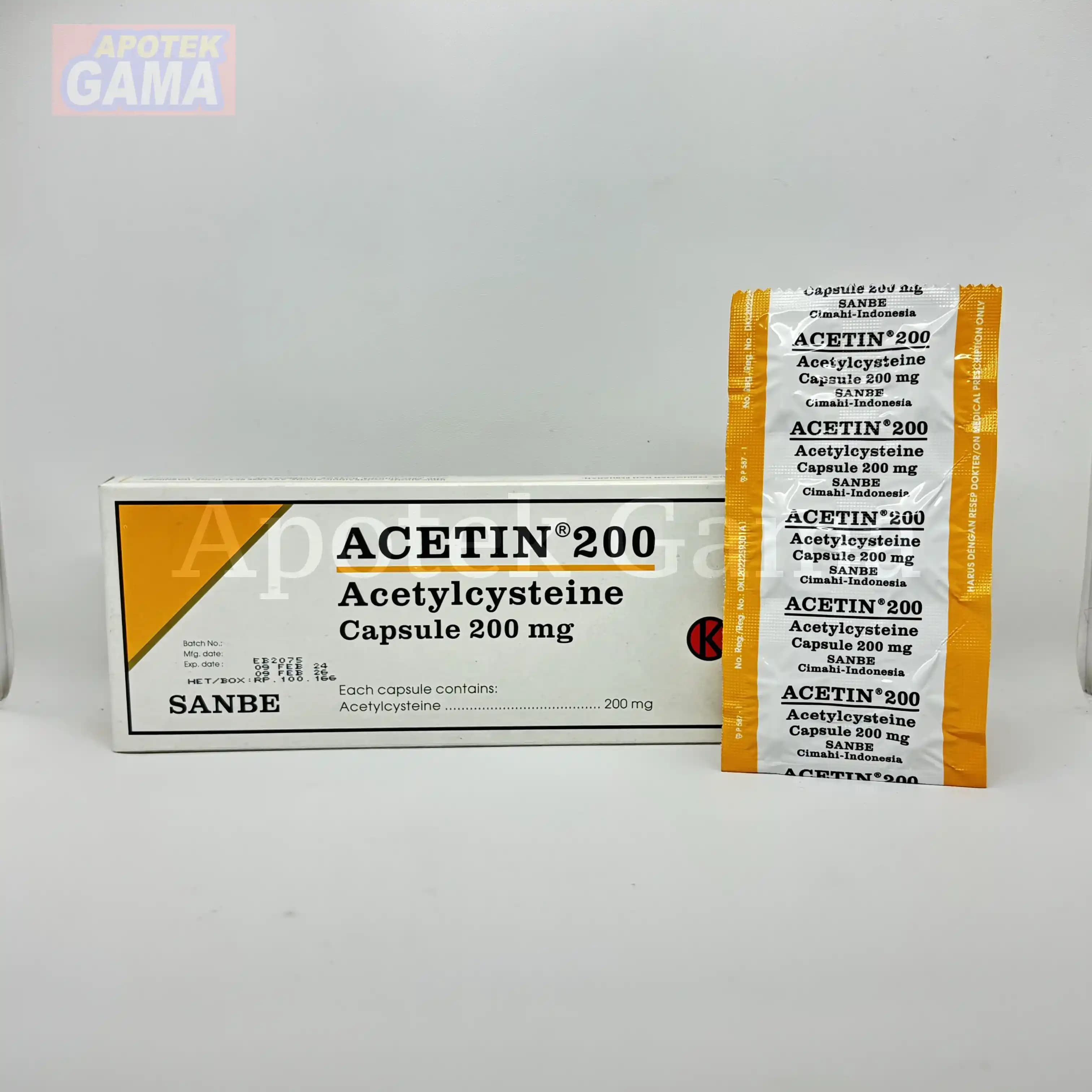 ACETIN 200MG KAPSUL 2